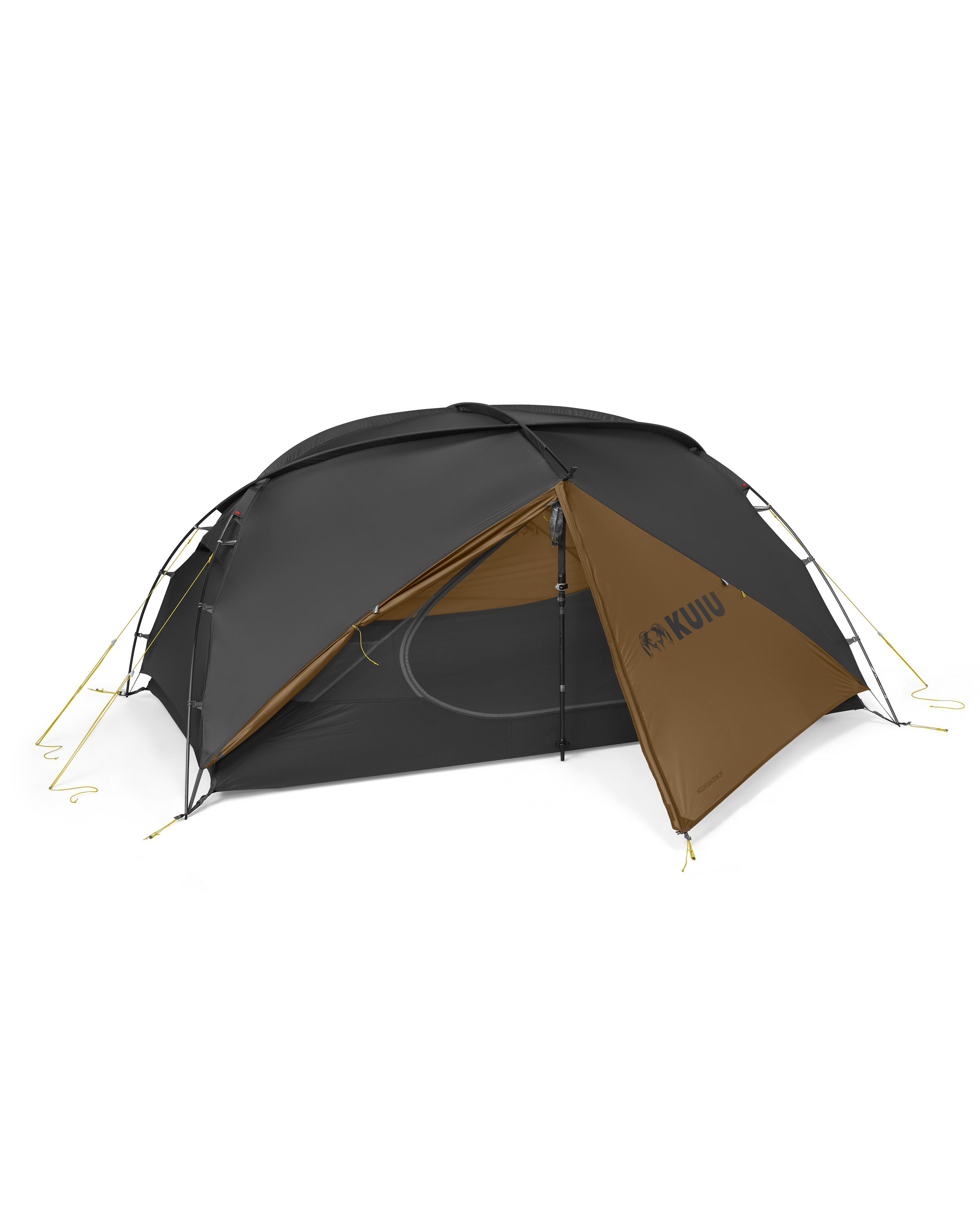 Mountain Star 2 Person Tent | Gunmetal-Camel - Image 3