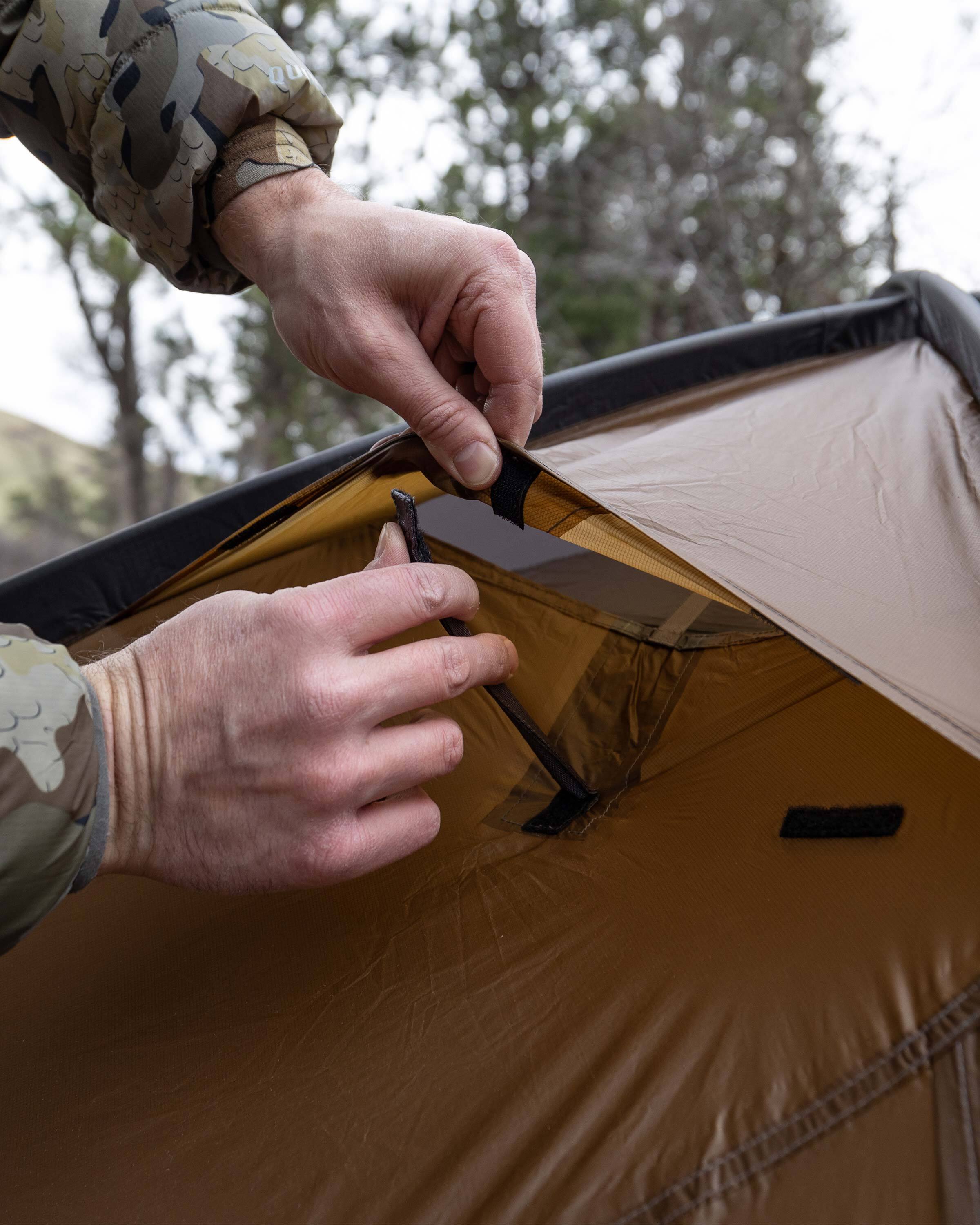 Mountain Star 3 Person Tent Set | Gunmetal-Camel - Image 15