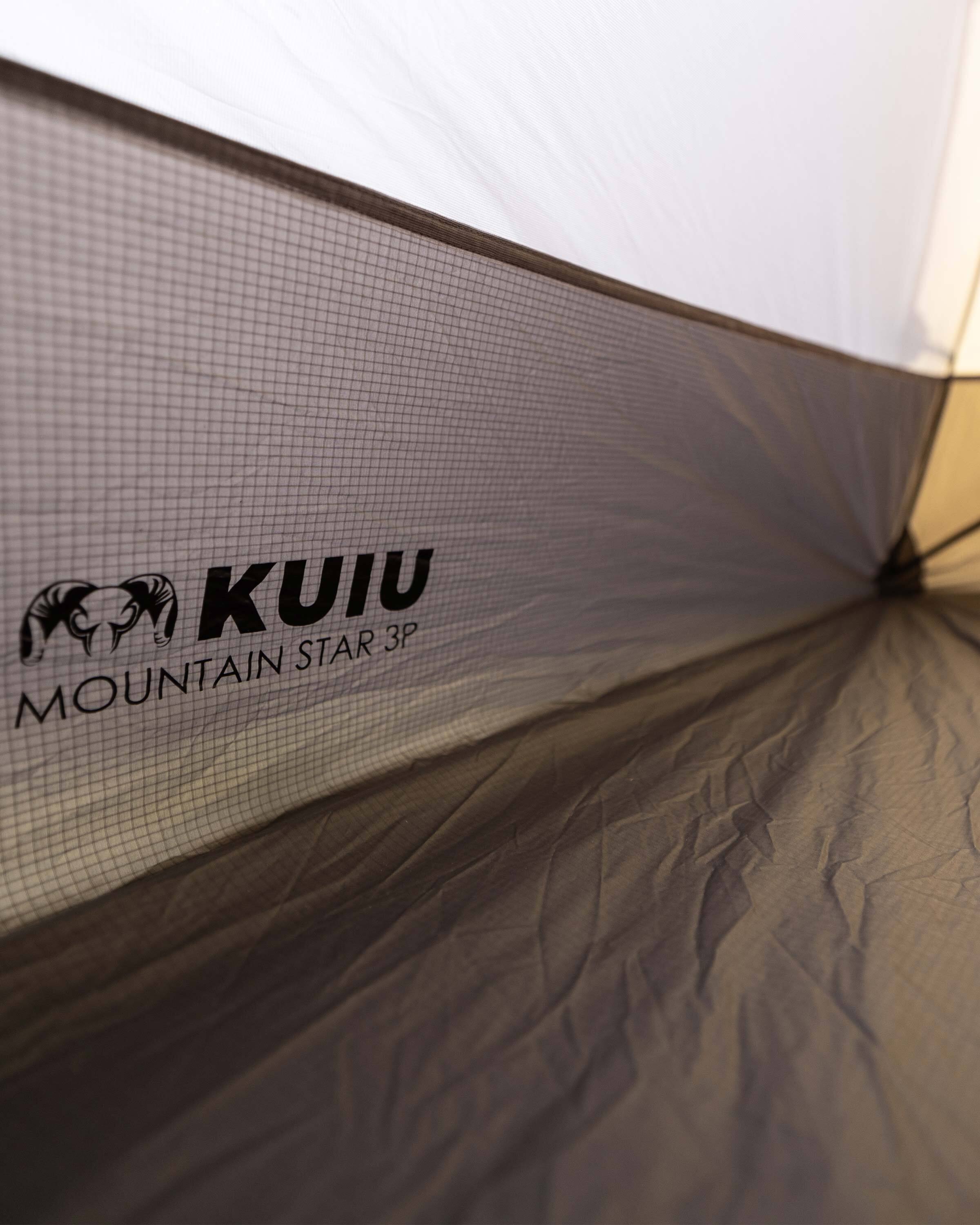 Mountain Star 3 Person Tent Set | Gunmetal-Camel - Image 18