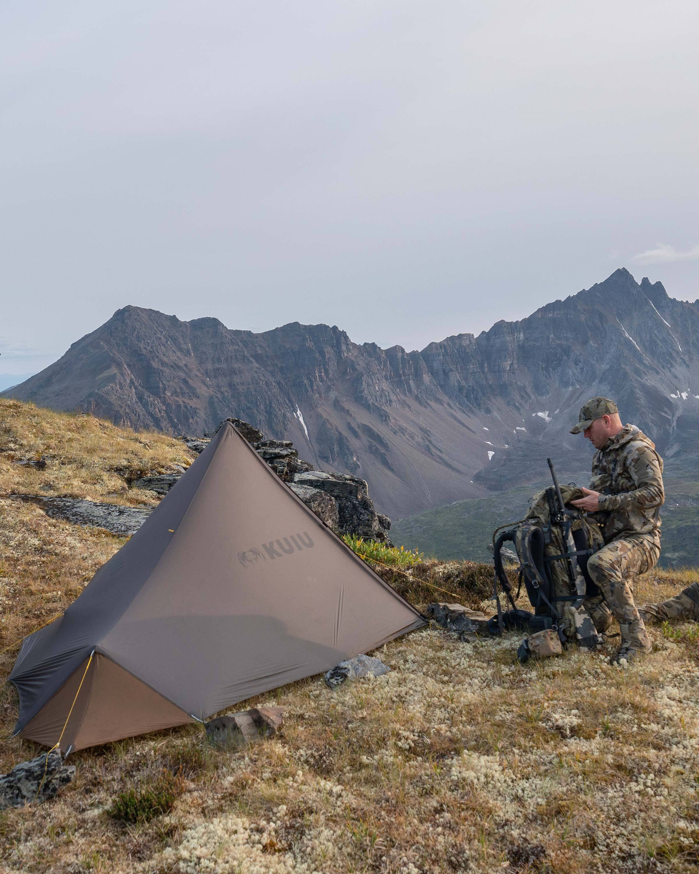 Outlet Summit Star 1 Person Tent | Gunmetal-Orange - Image 23