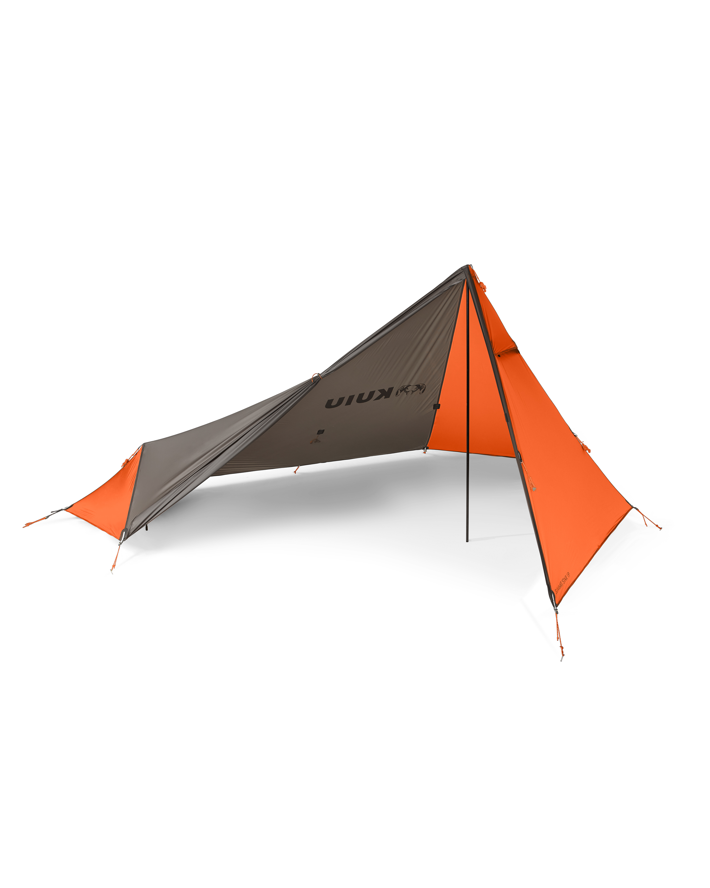 Outlet Summit Star 1 Person Tent | Gunmetal-Orange - Image 4