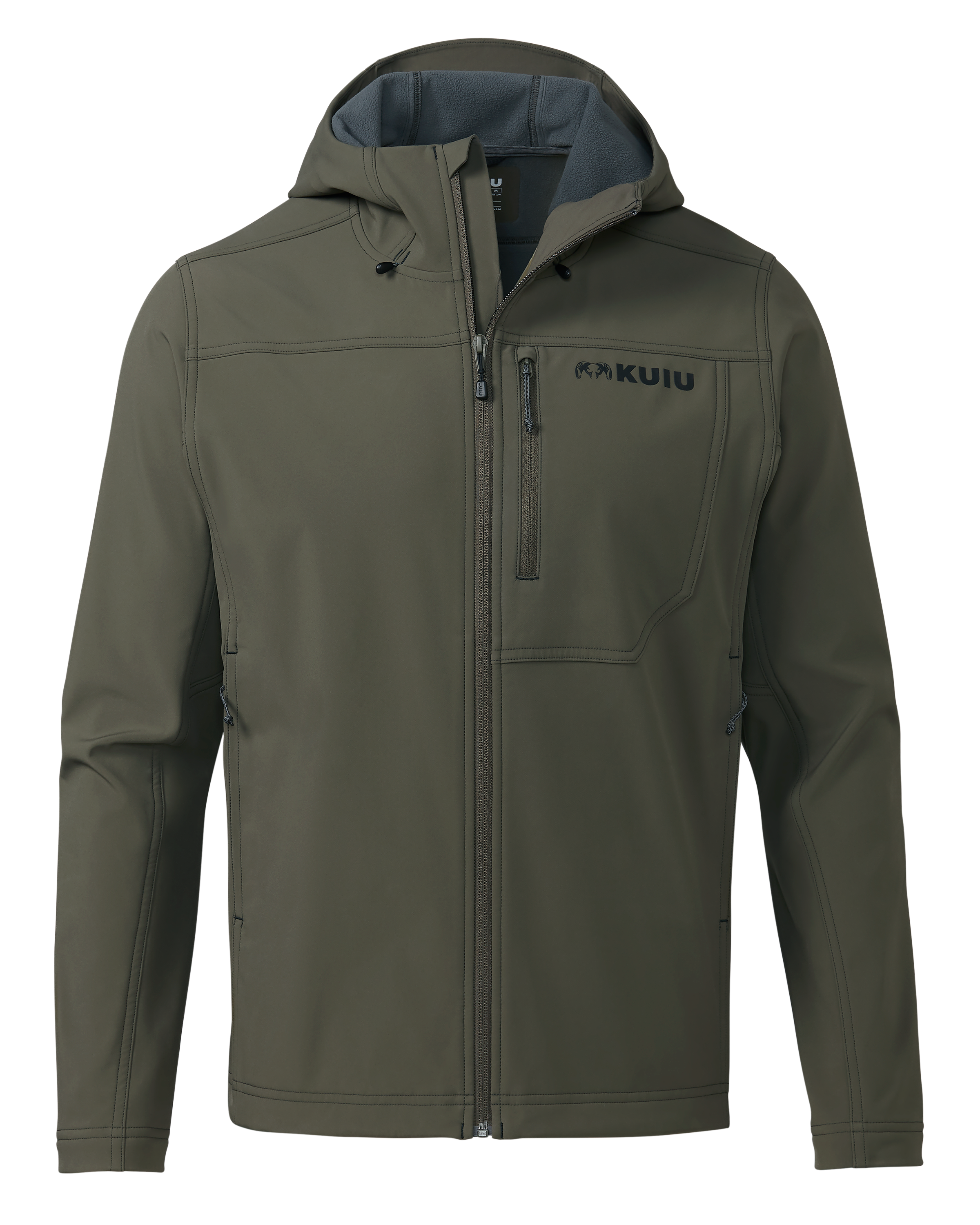 Alpine Hooded Jacket | Ash