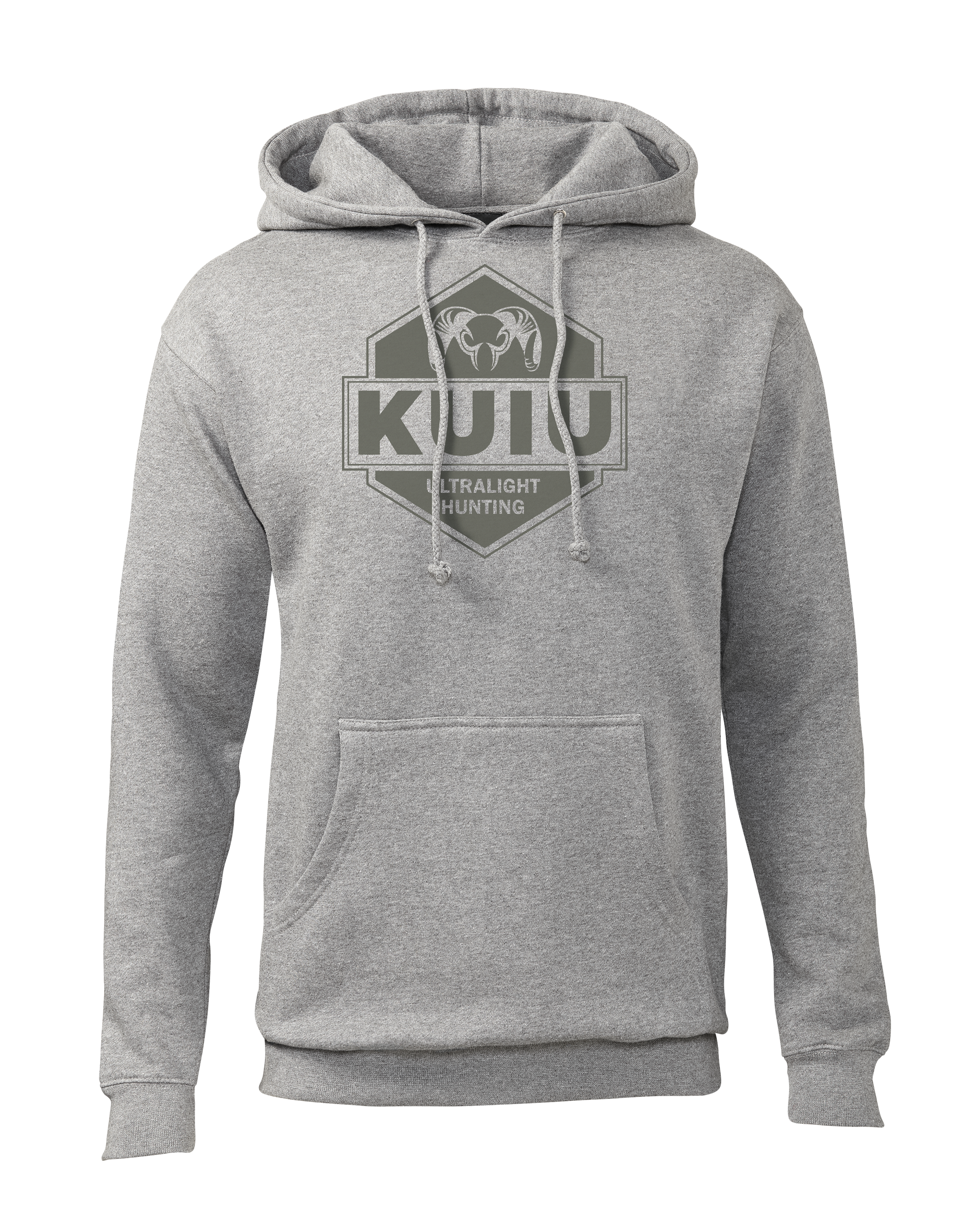 Outlet KUIU Badge Hoodie | Heather Grey