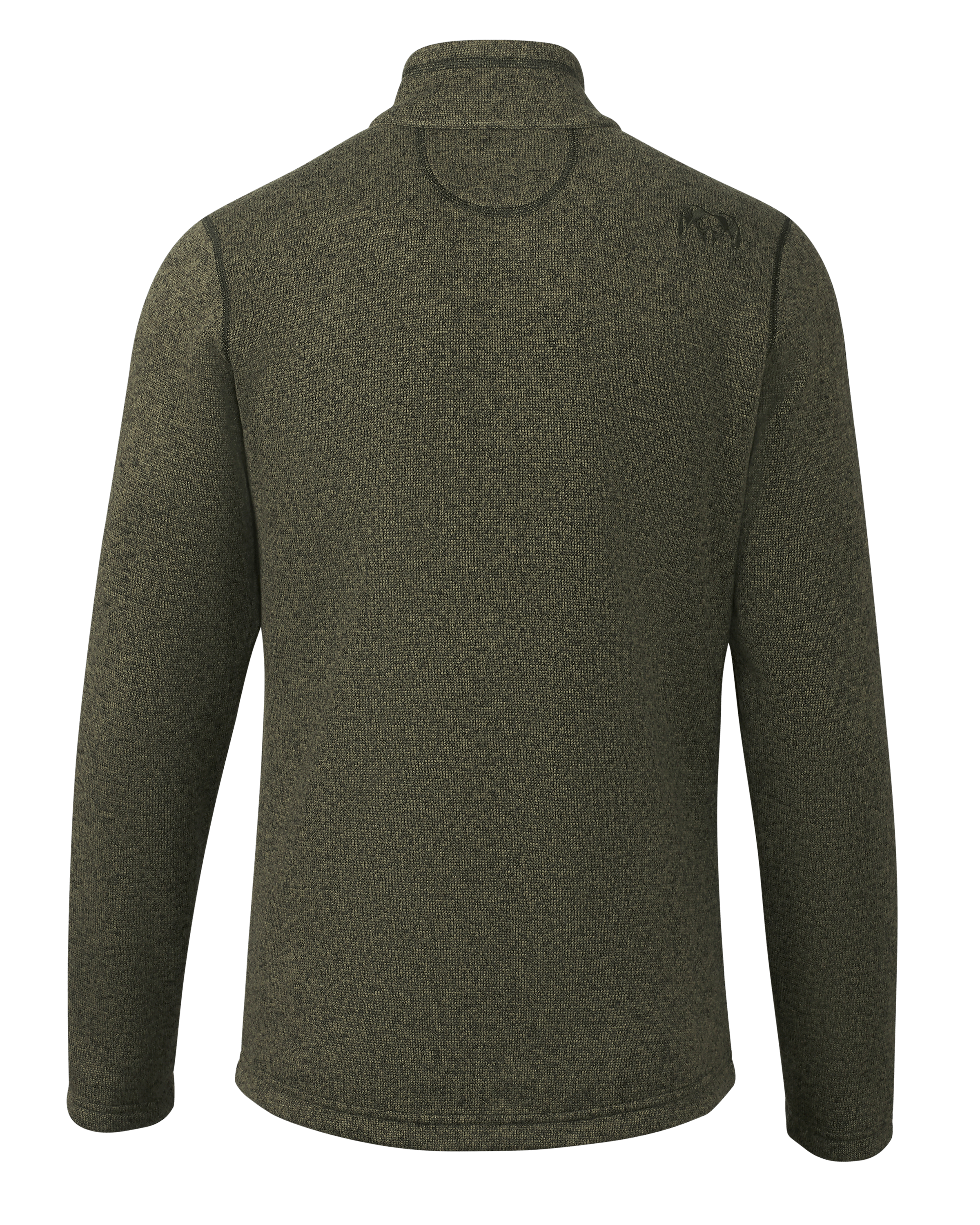 Alternative view of Base Camp Pullover Sweater | Olive Heather