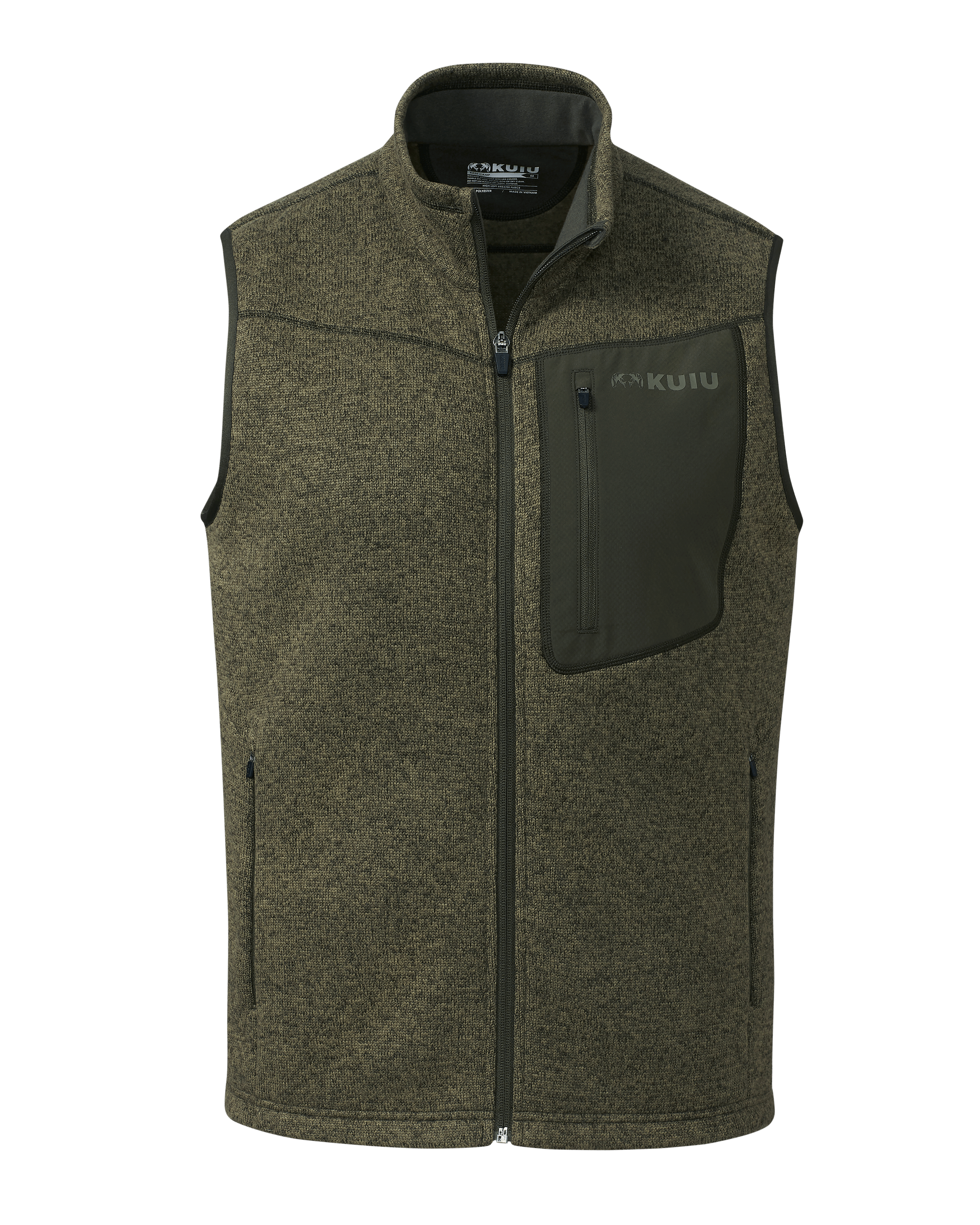 Base Camp Sweater Vest | Olive Heather