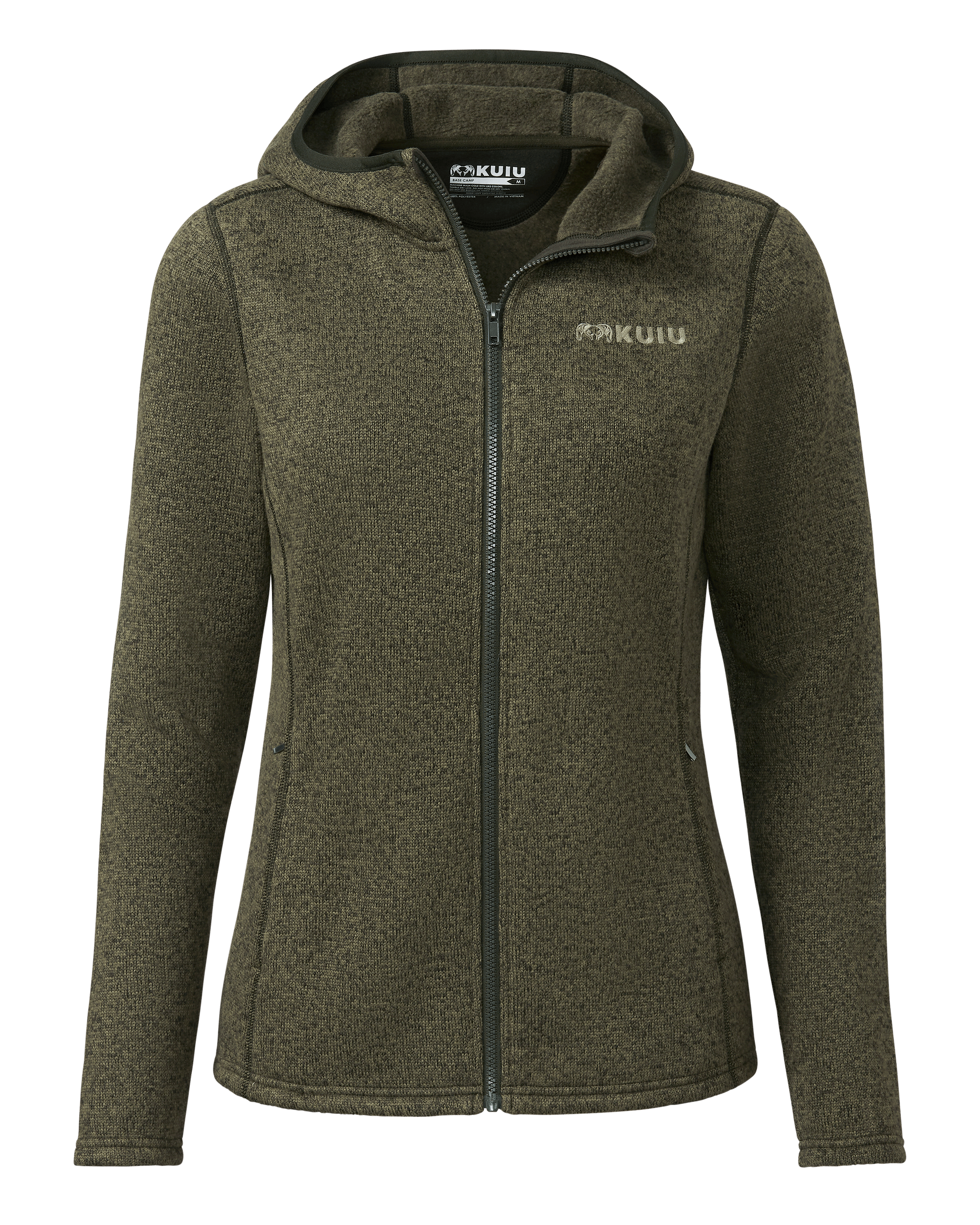 Women's Base Camp Hooded Sweater | Olive Heather