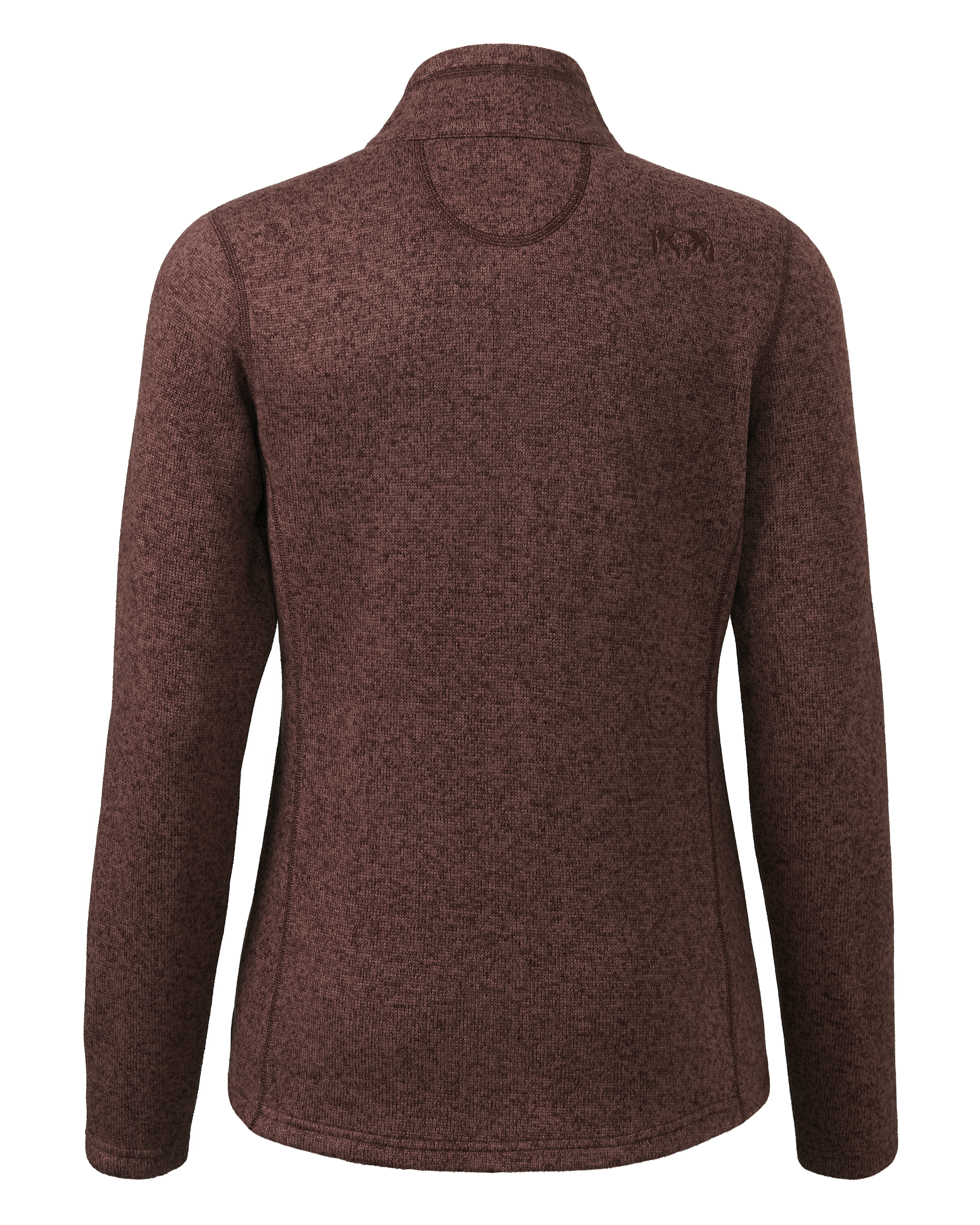 Alternative view of Outlet Women's Base Camp Full Zip Sweater | Windsor Wine Heather