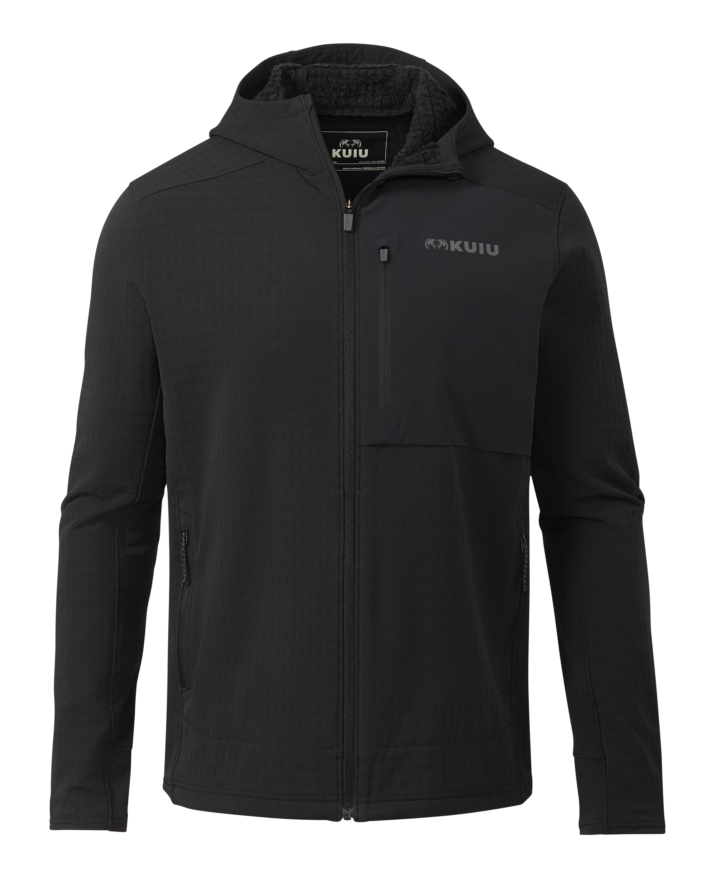 Blockfield Fleece Hoodie | Black