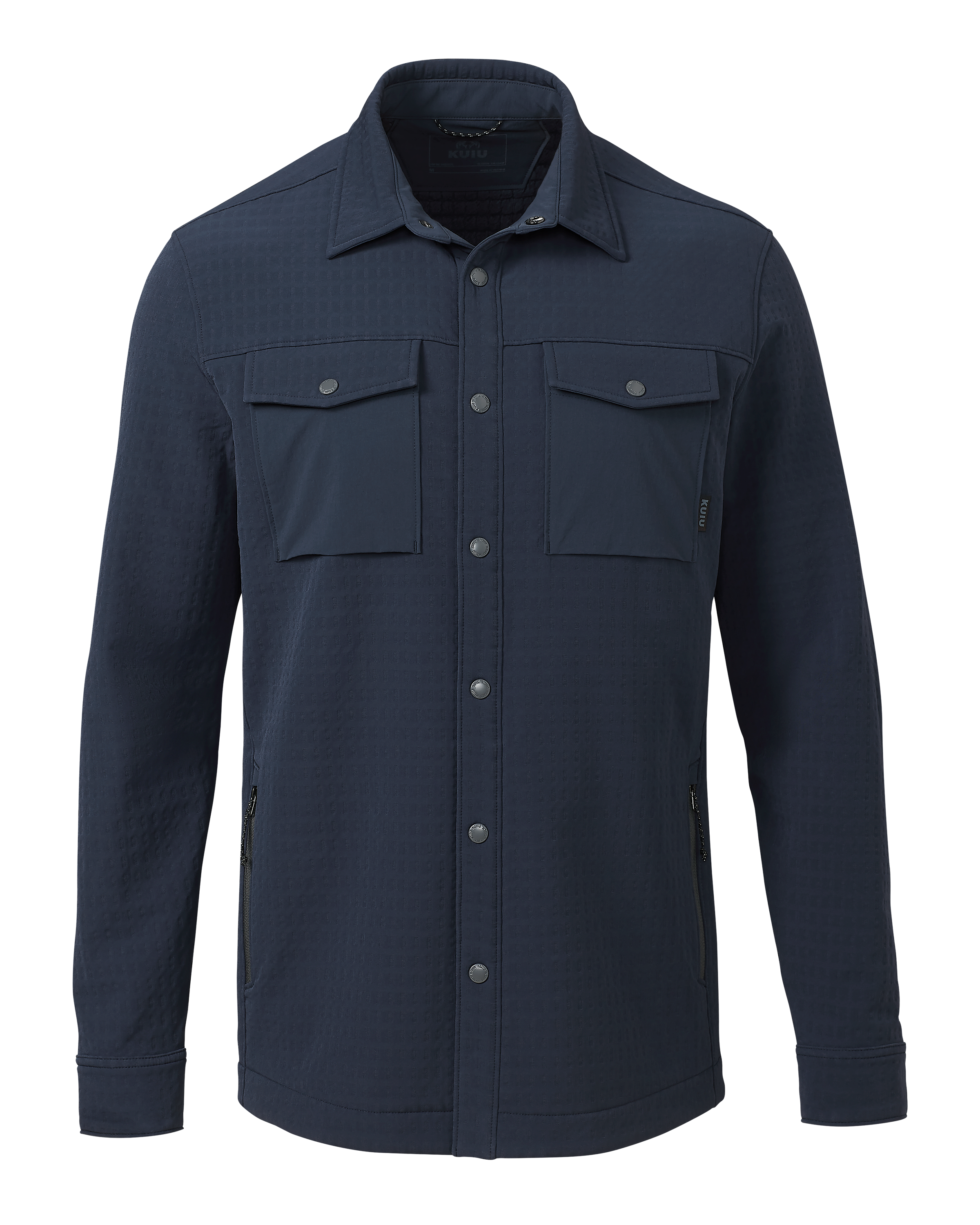 Blockfield Fleece Shirt Jacket | Steel Blue