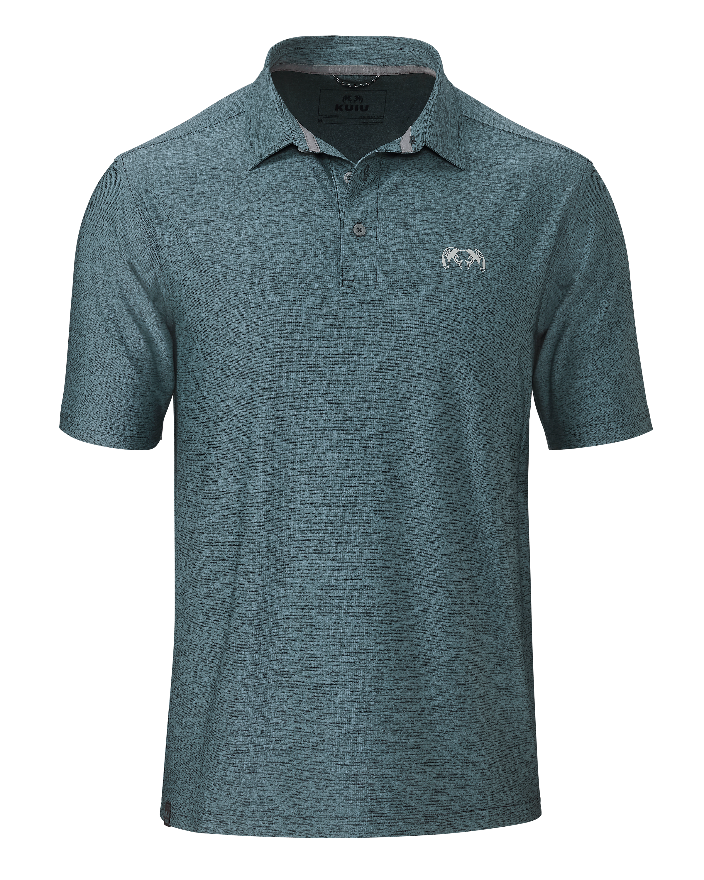 KUIU Performance Polo | Heather Slate