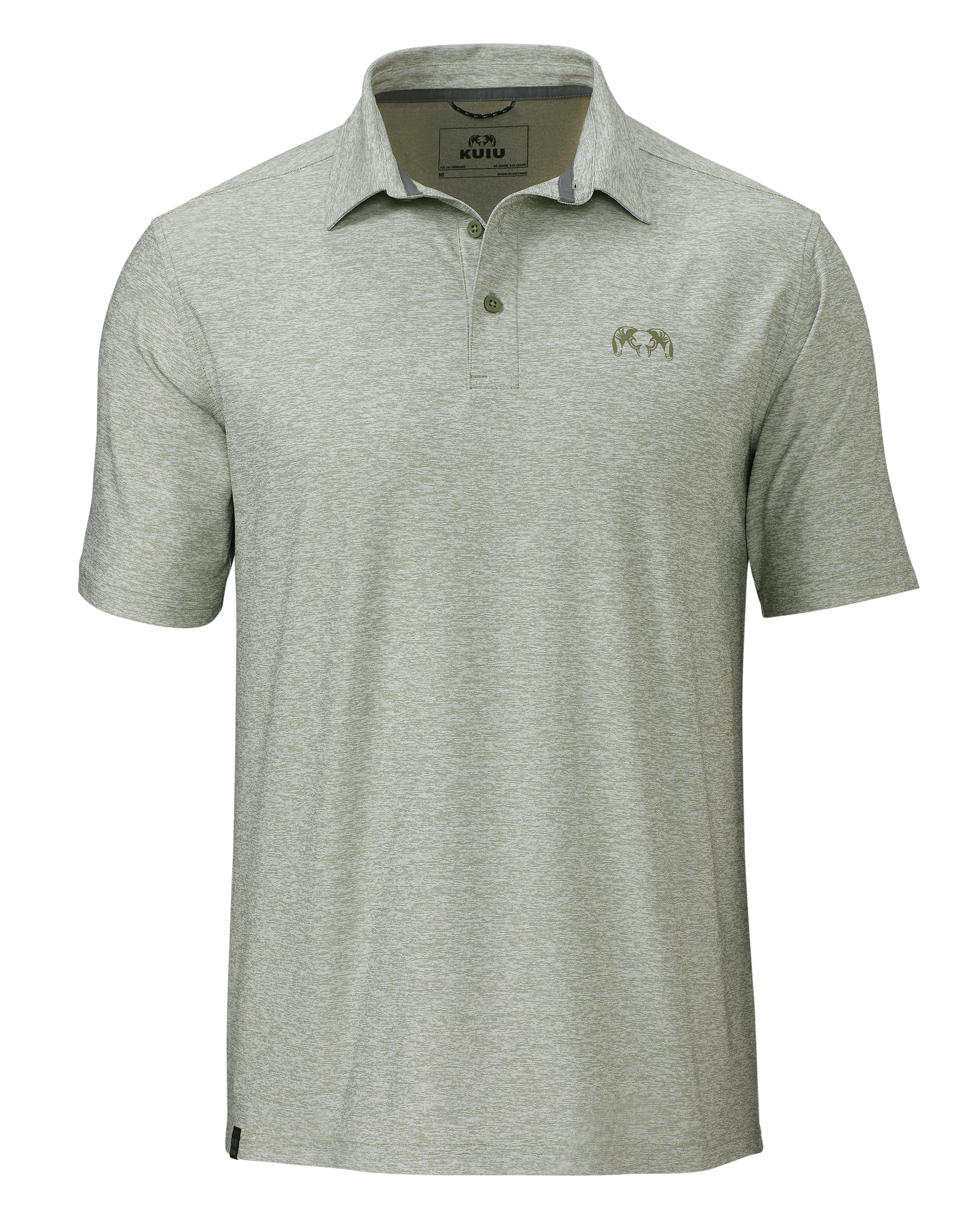KUIU Performance Polo | Heather Buckbrush