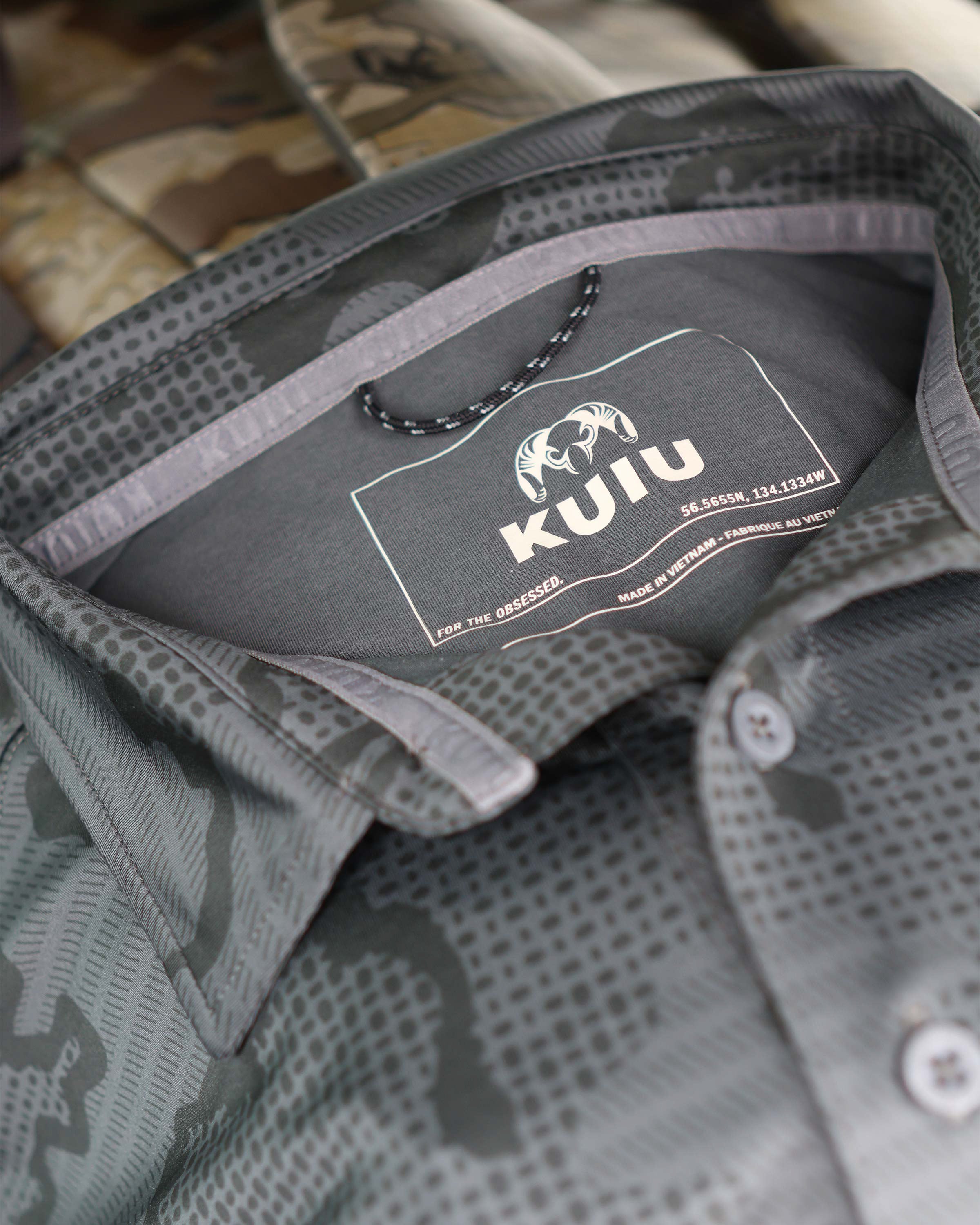 KUIU Performance Polo | Dark Sage Tonal - Image 8