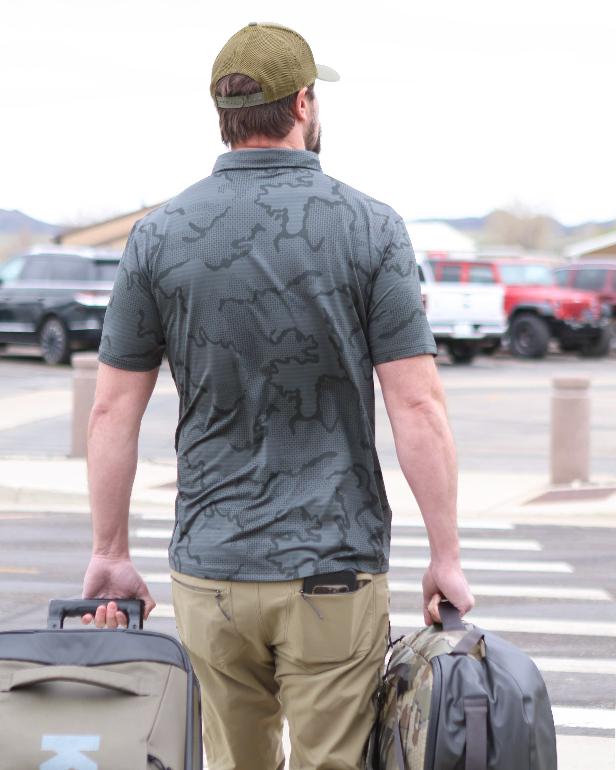 KUIU Performance Polo | Black - Image 4