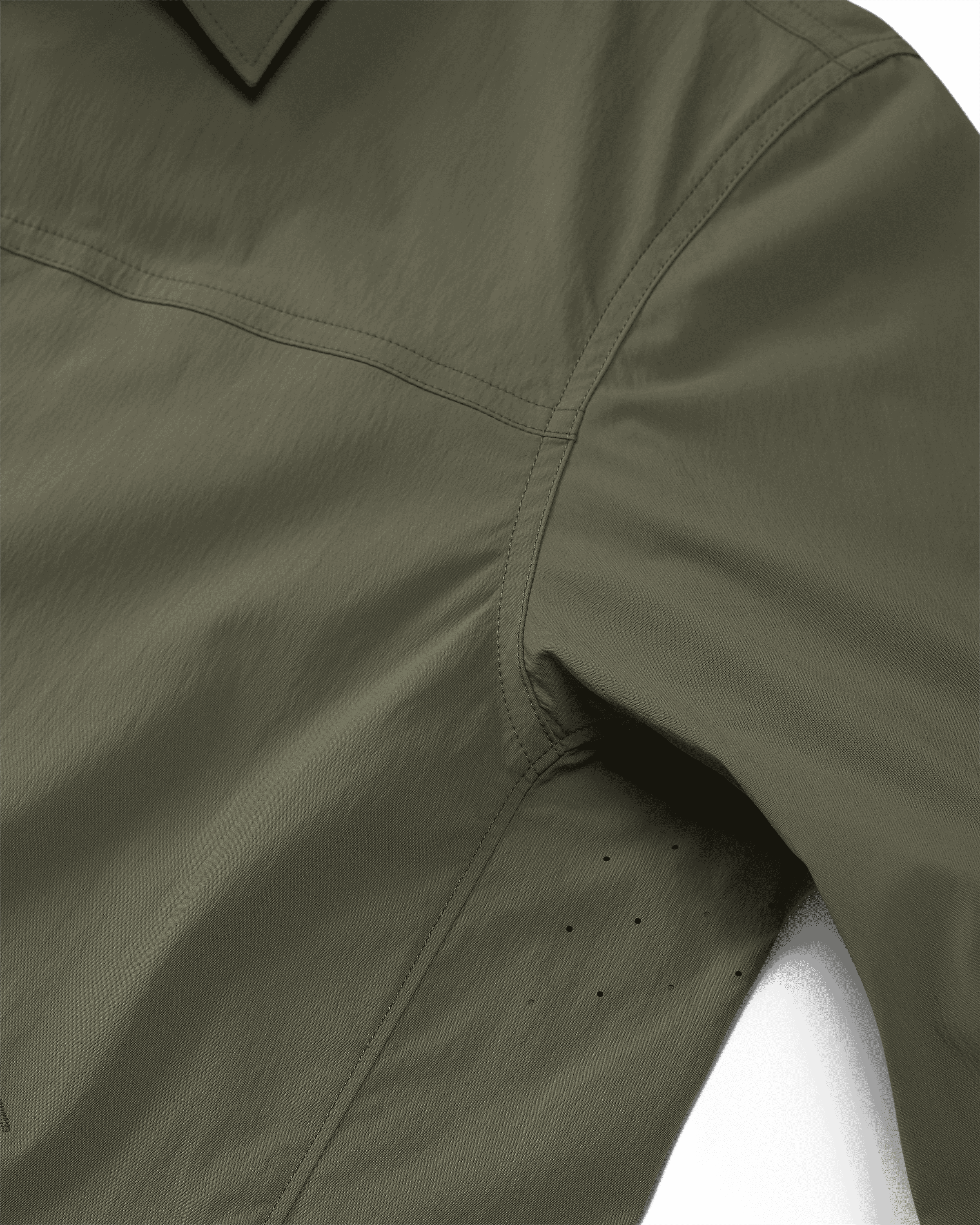 Outlet Intrepid LS Shirt | Dark Sage - Image 3