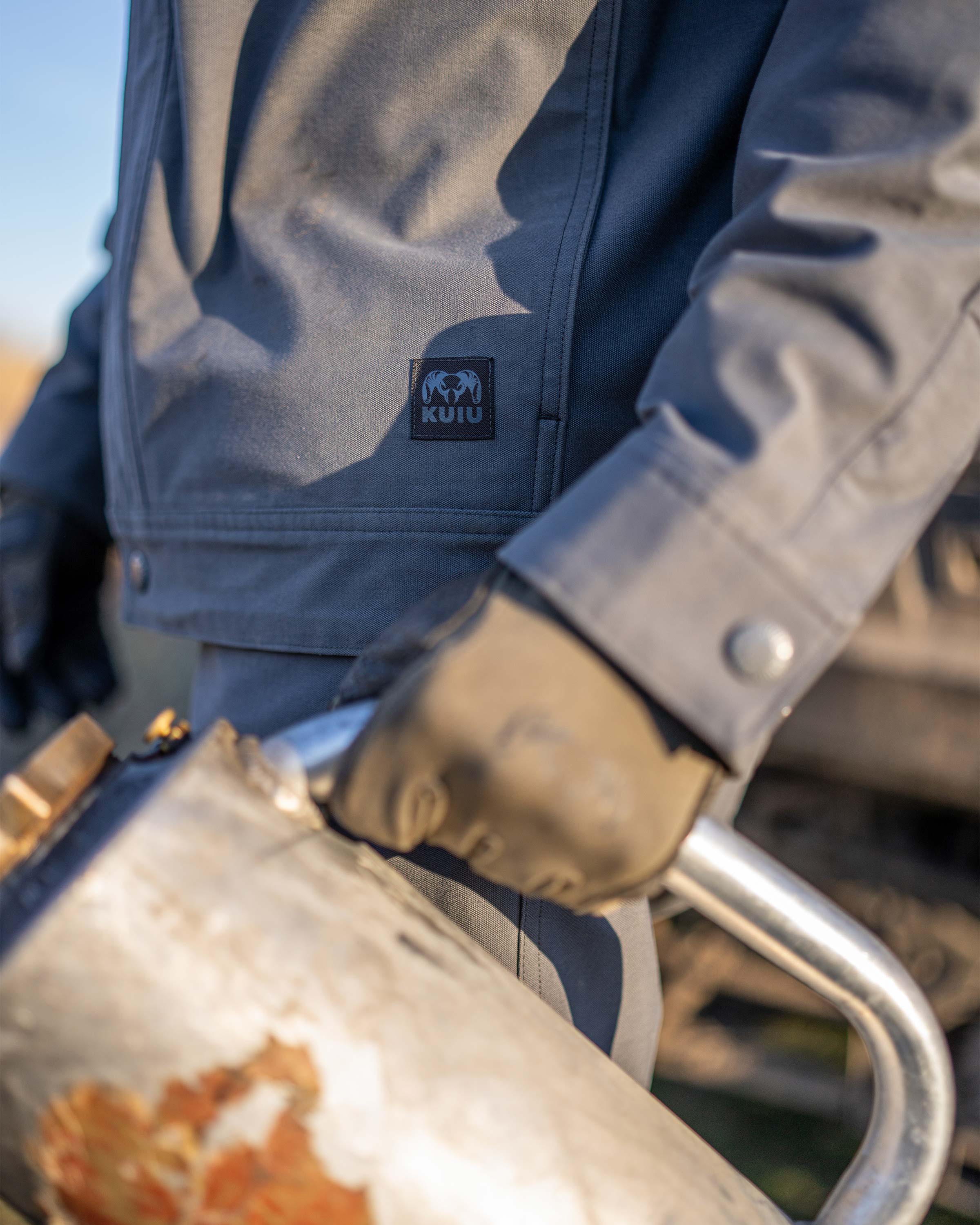 Outlet Brawley Canvas Jacket | Gunmetal - Image 11