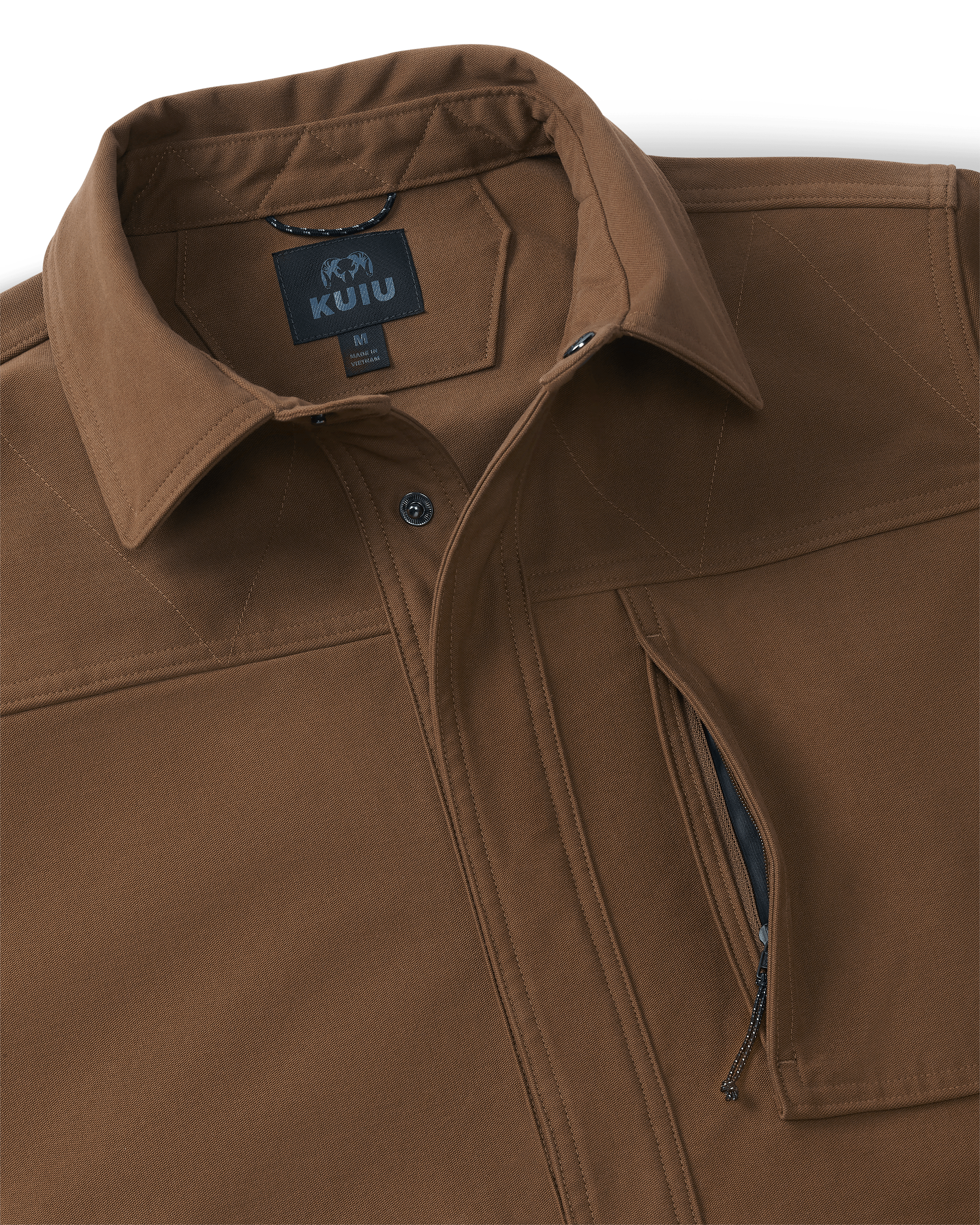 Outlet Brawley Canvas Jacket | Saddle - Image 3