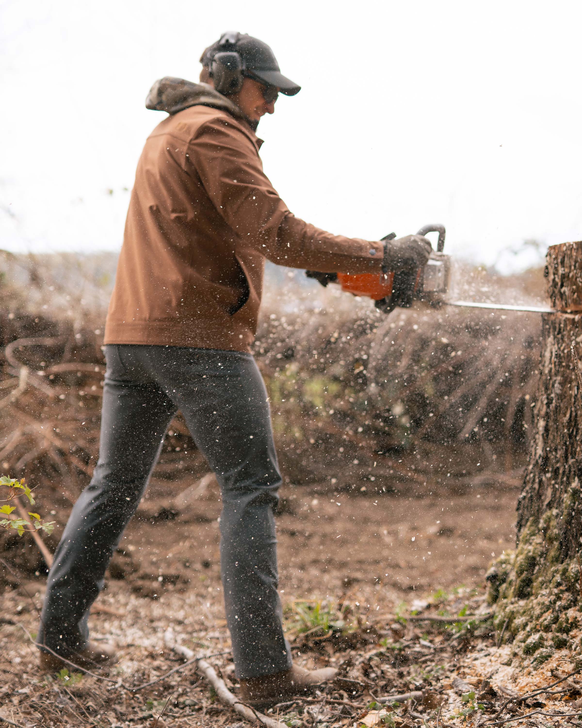 Outlet Brawley Canvas Jacket | Saddle - Image 5