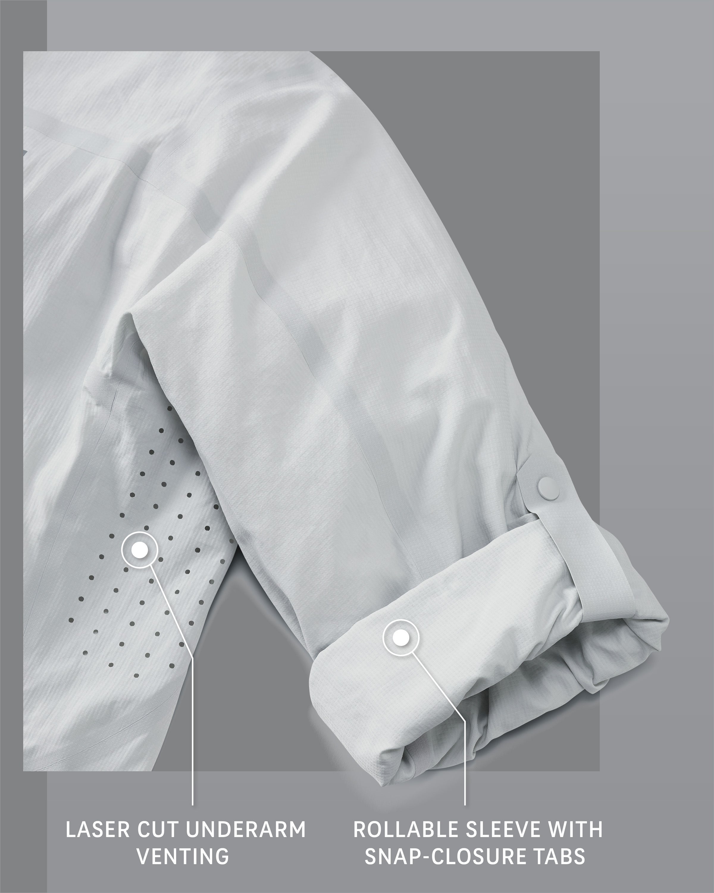 Outlet Salton LS Shirt | Lunar - Image 3
