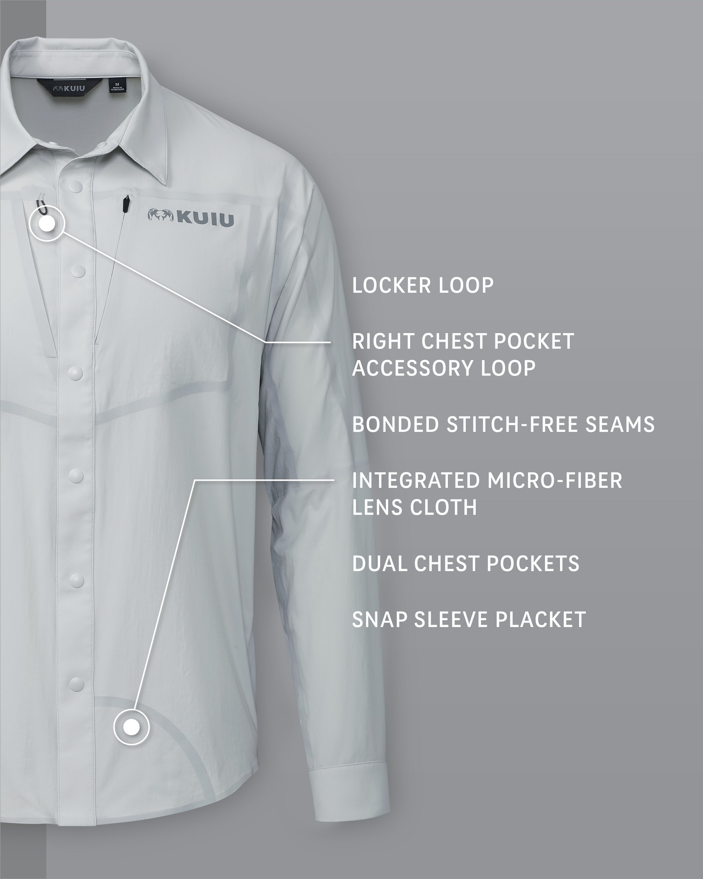 Alternative view of Outlet Salton LS Shirt | Lunar