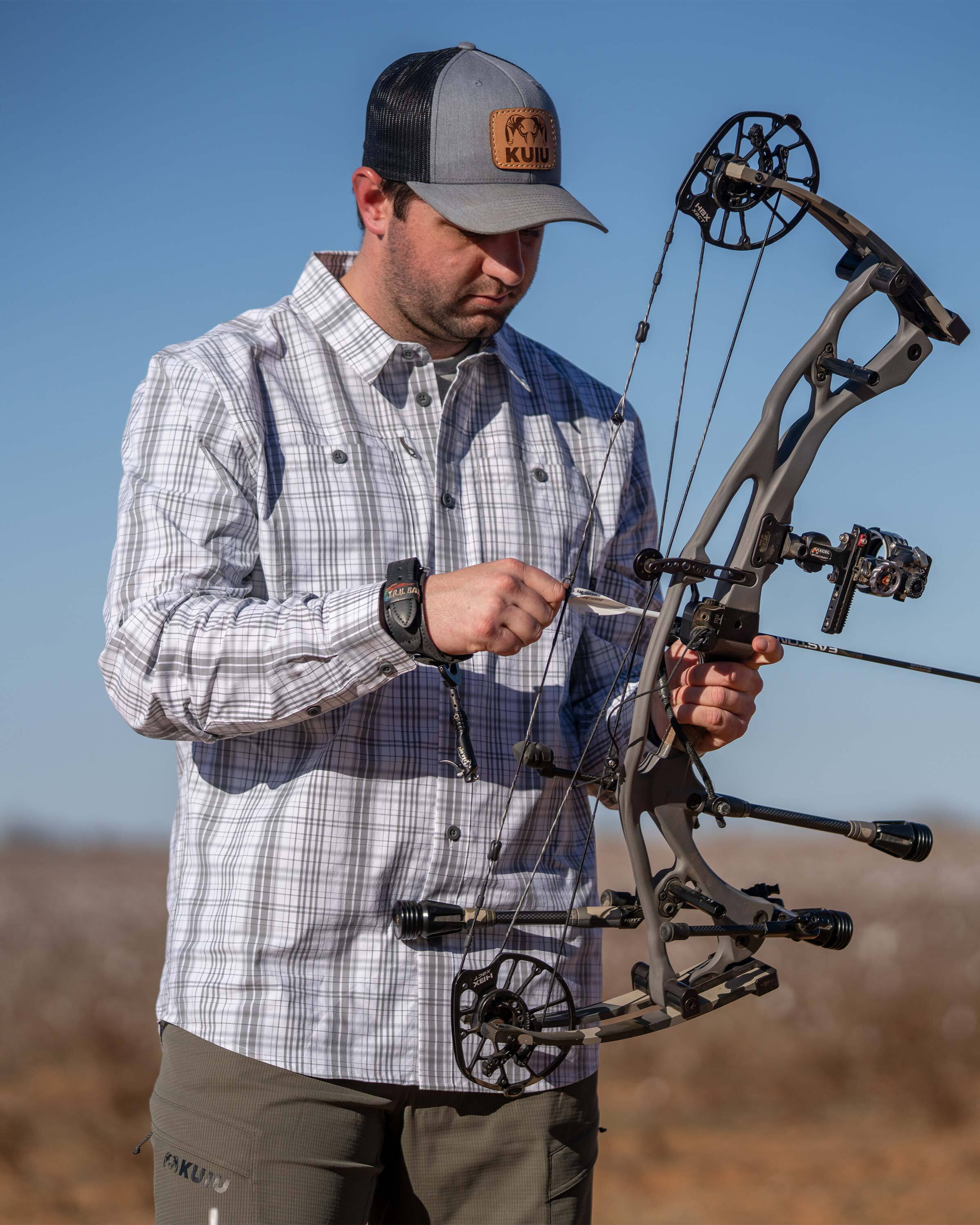 Borrego LS Shirt | Granite Plaid - Image 7