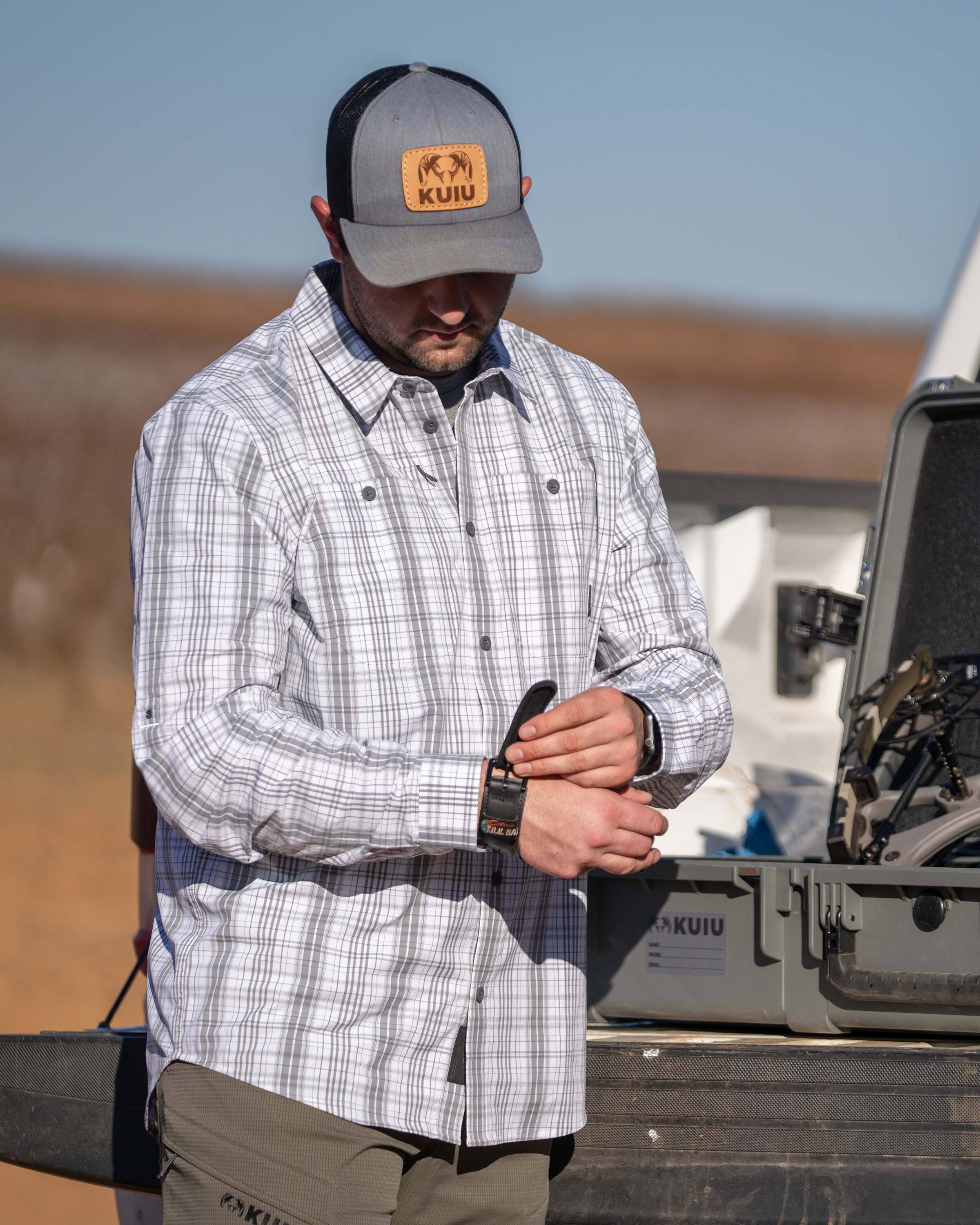 Borrego LS Shirt | Granite Plaid - Image 8