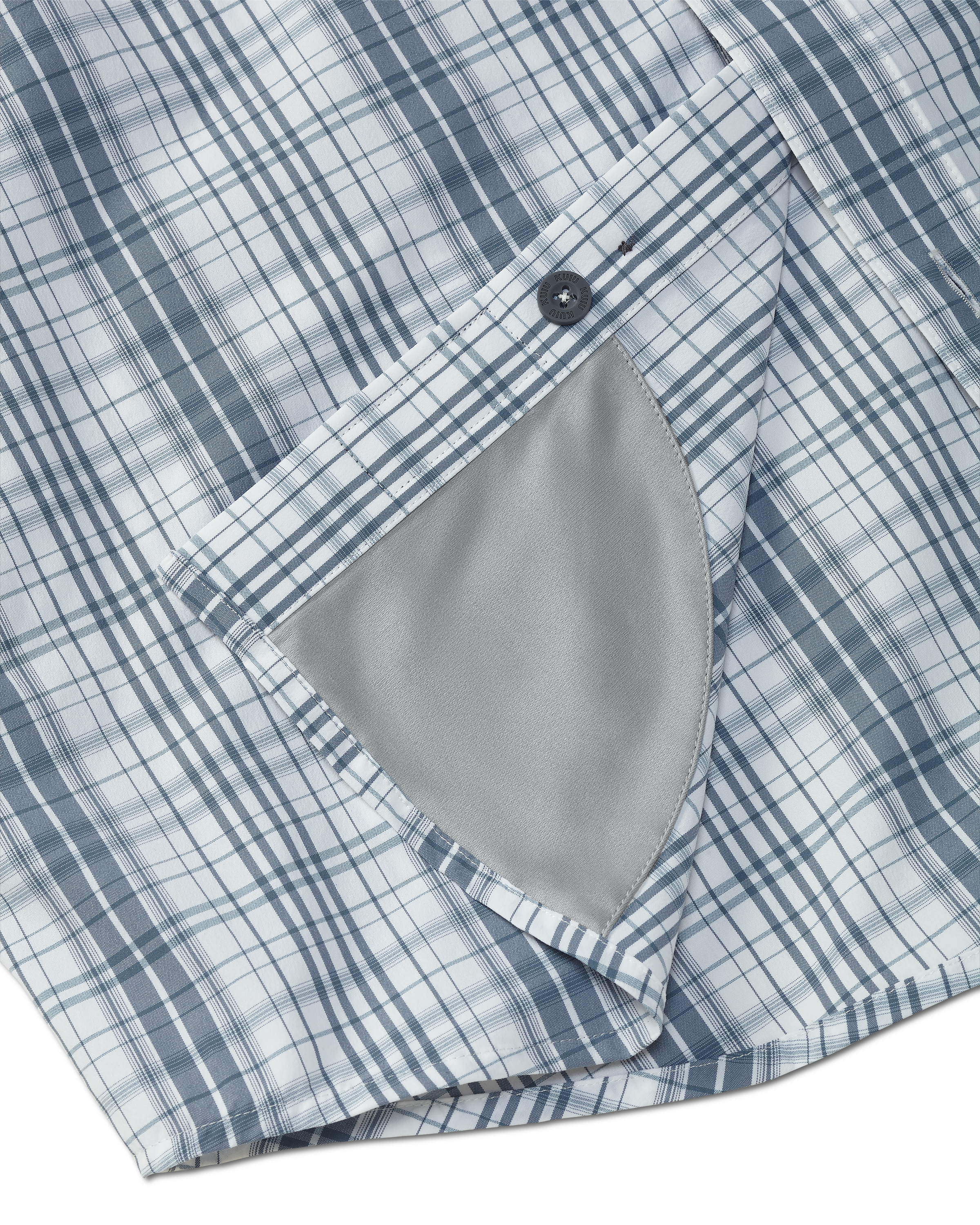 Borrego LS Shirt | Gravel Plaid - Image 5