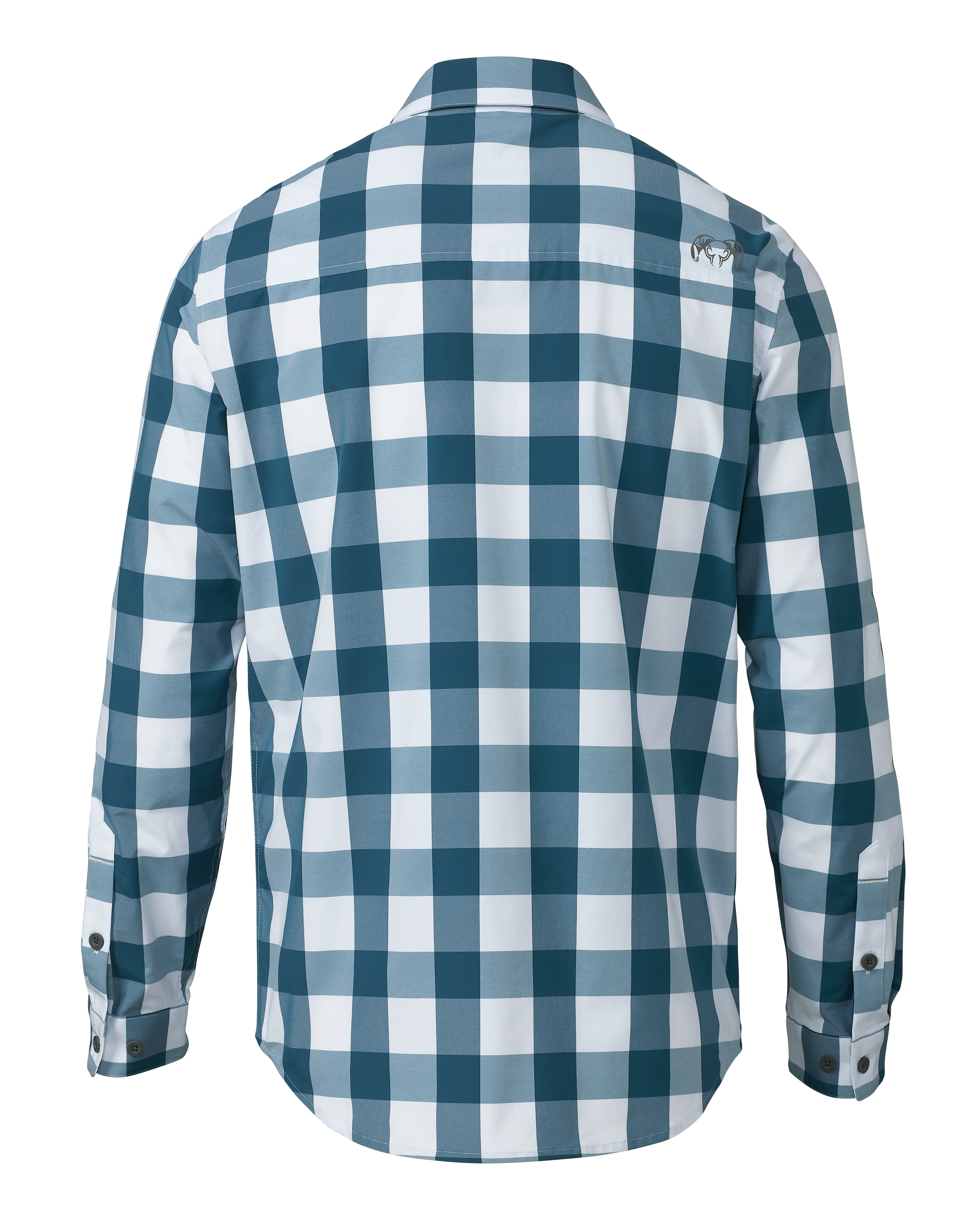 Alternative view of Borrego LS Shirt | Lake Plaid