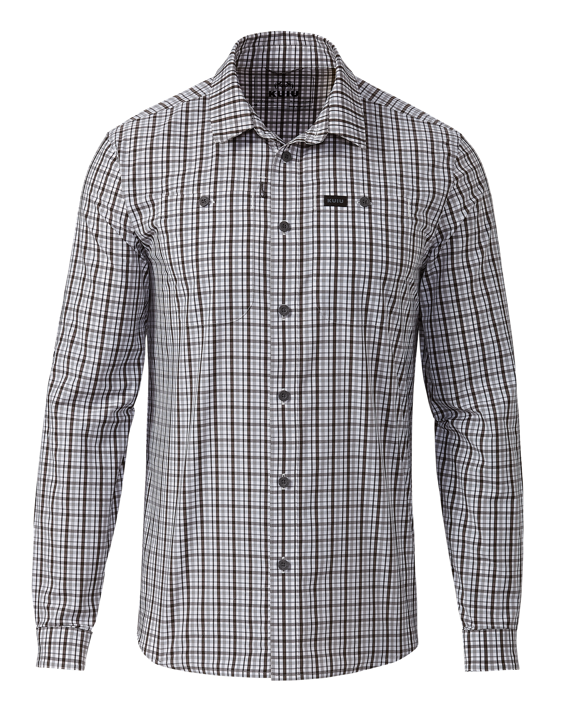 Borrego LS Shirt | Mini Cross Check Vias Plaid