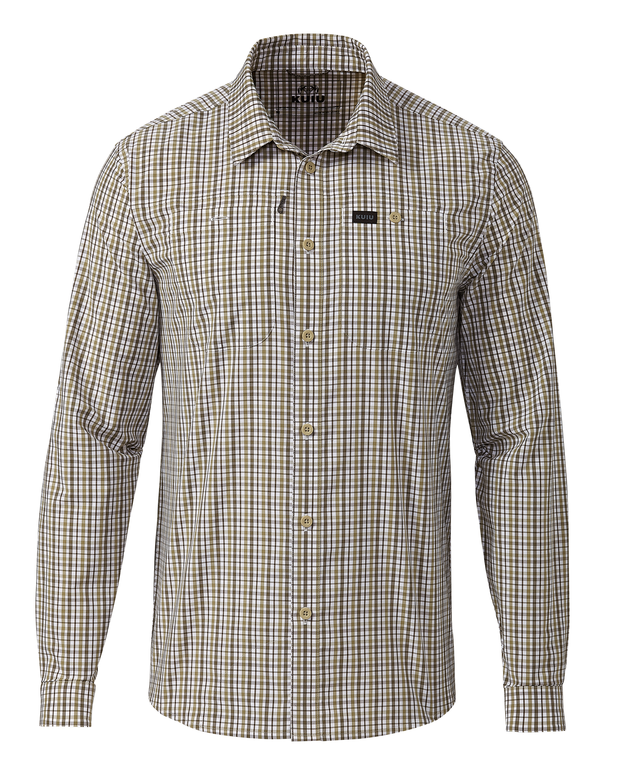 Borrego LS Shirt | Mini Cross Check Valo Plaid