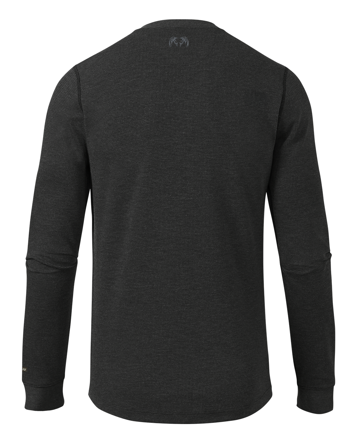 Alternative view of Canyon Waffle Henley | Black Heather