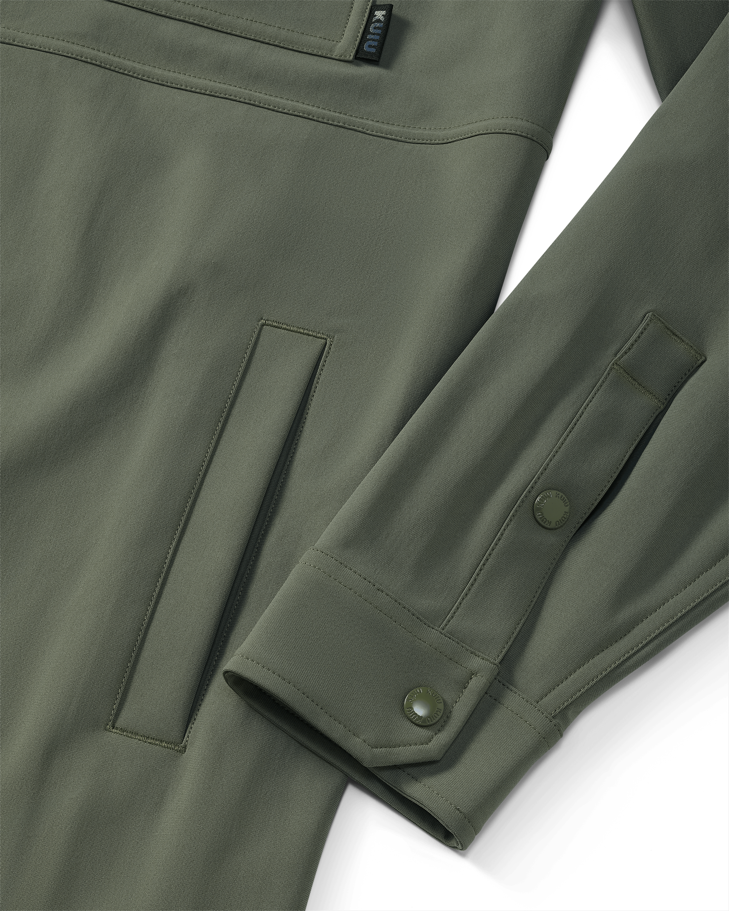 Tour Shirt Jacket | Dark Sage - Image 5