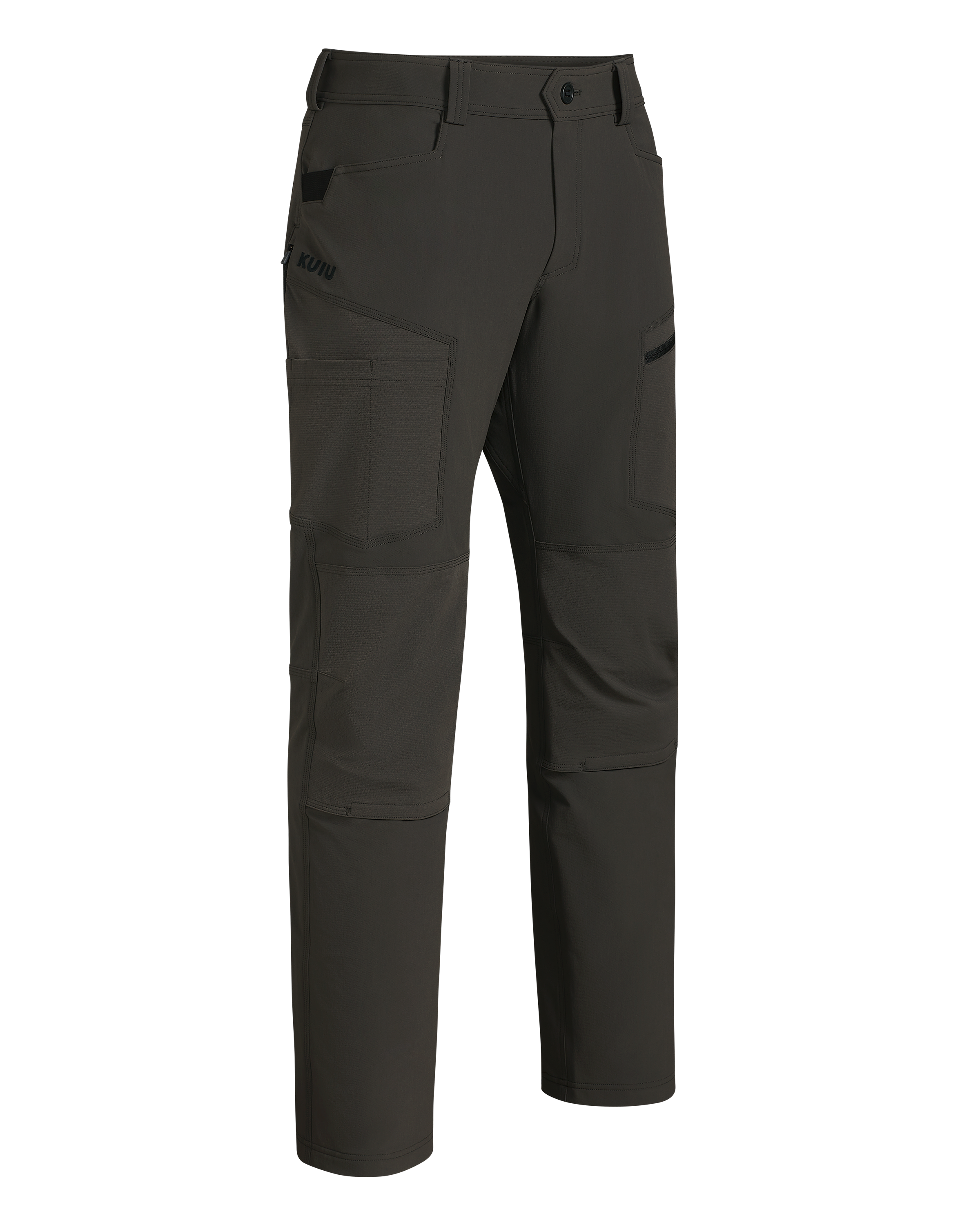 Alternative view of Groundwork Stretch Woven Pant | Asphalt