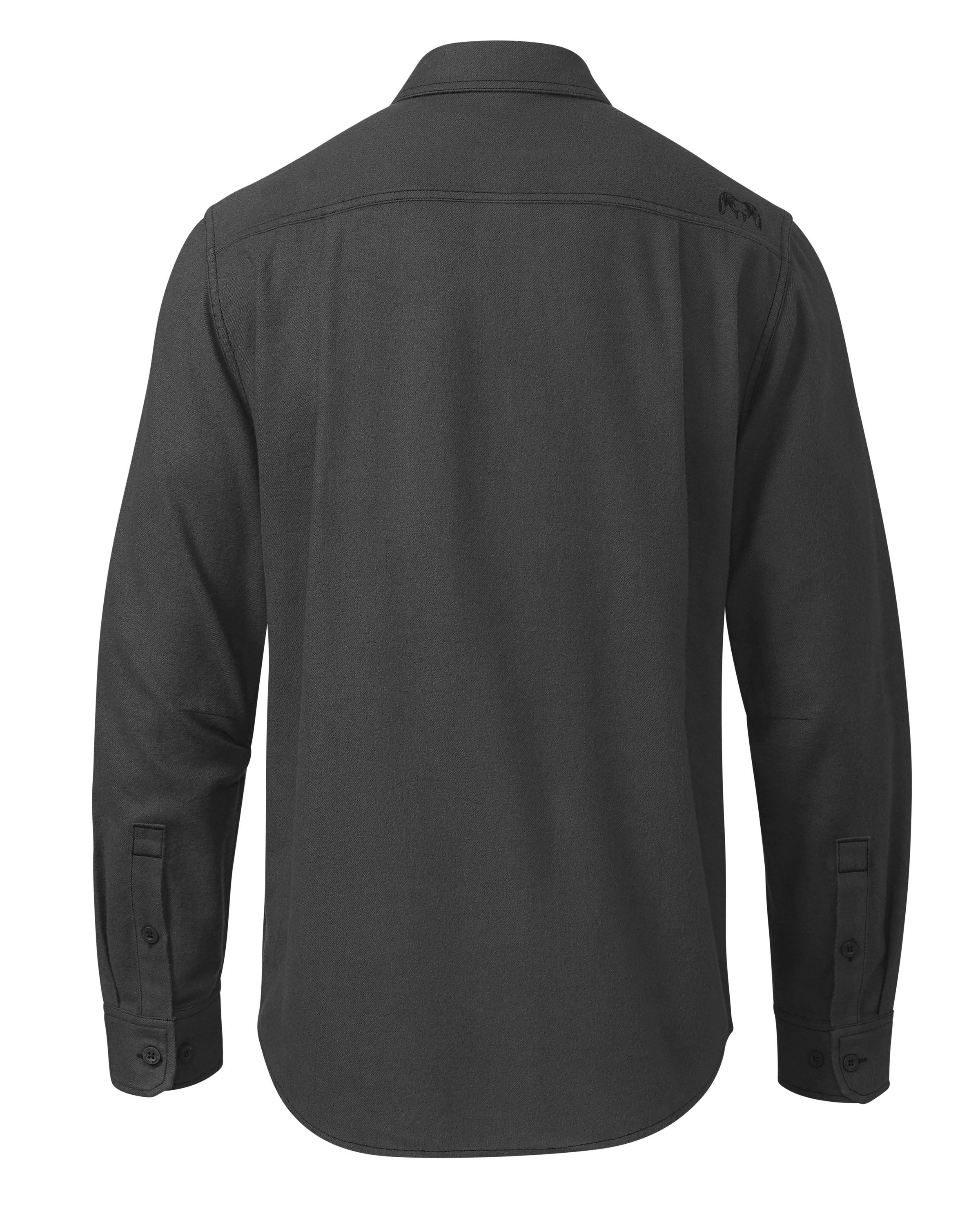 Alternative view of Field Flannel Shirt | Asphalt