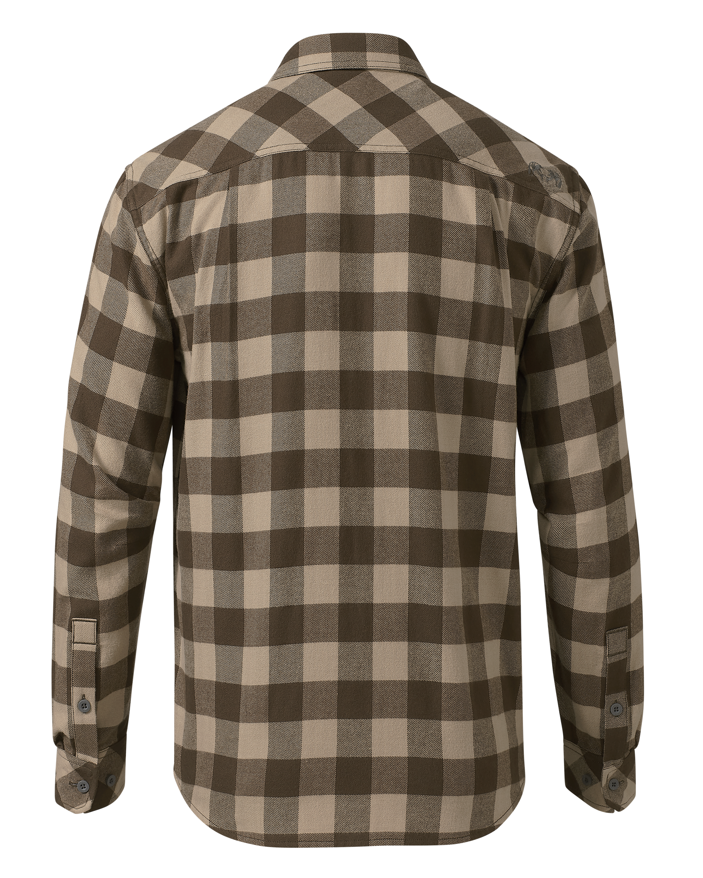 Alternative view of Outlet Field Flannel Shirt | Brown Buffalo Check