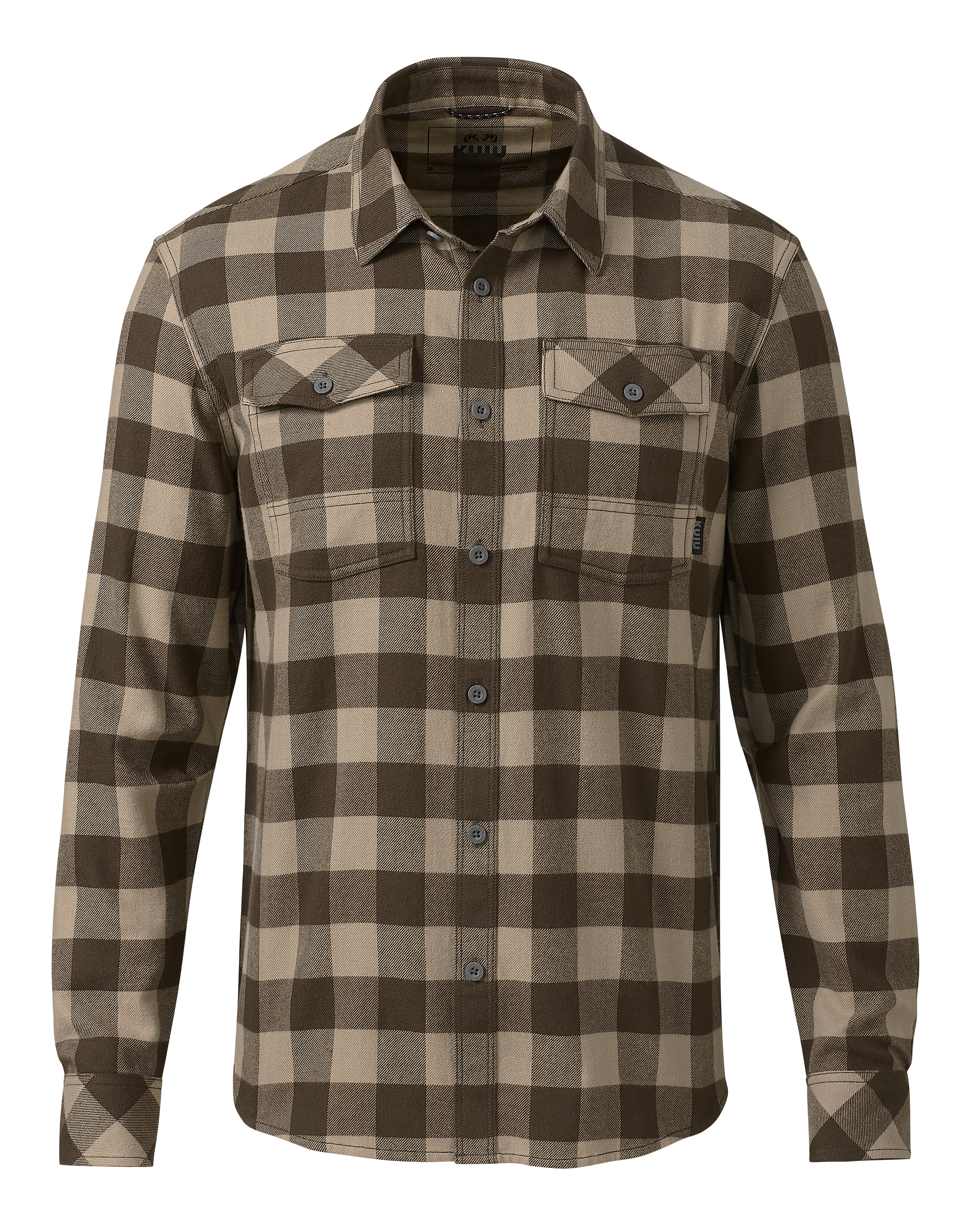 Outlet Field Flannel Shirt | Brown Buffalo Check