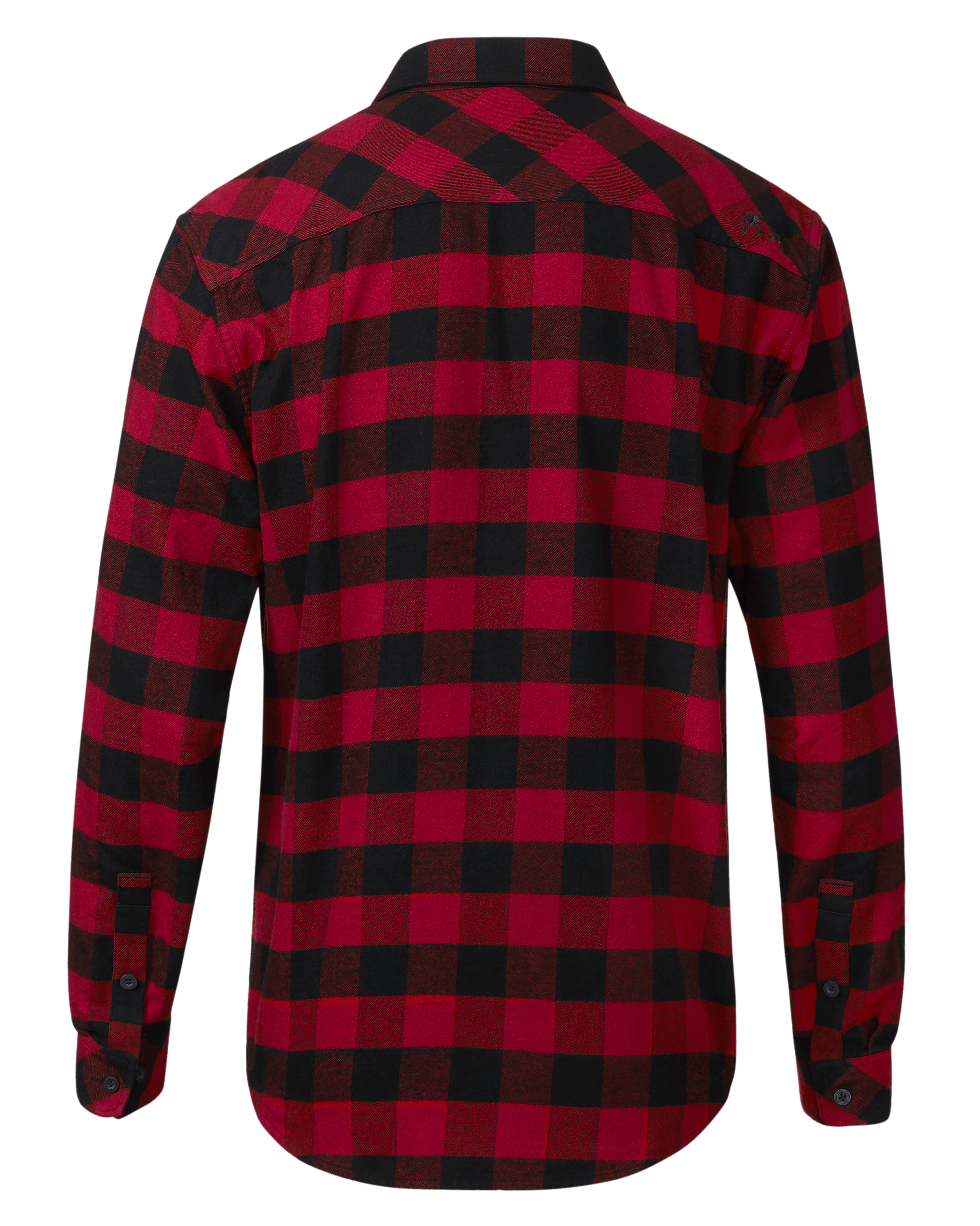 Alternative view of Outlet Field Flannel Shirt | Red/Black Buffalo Check
