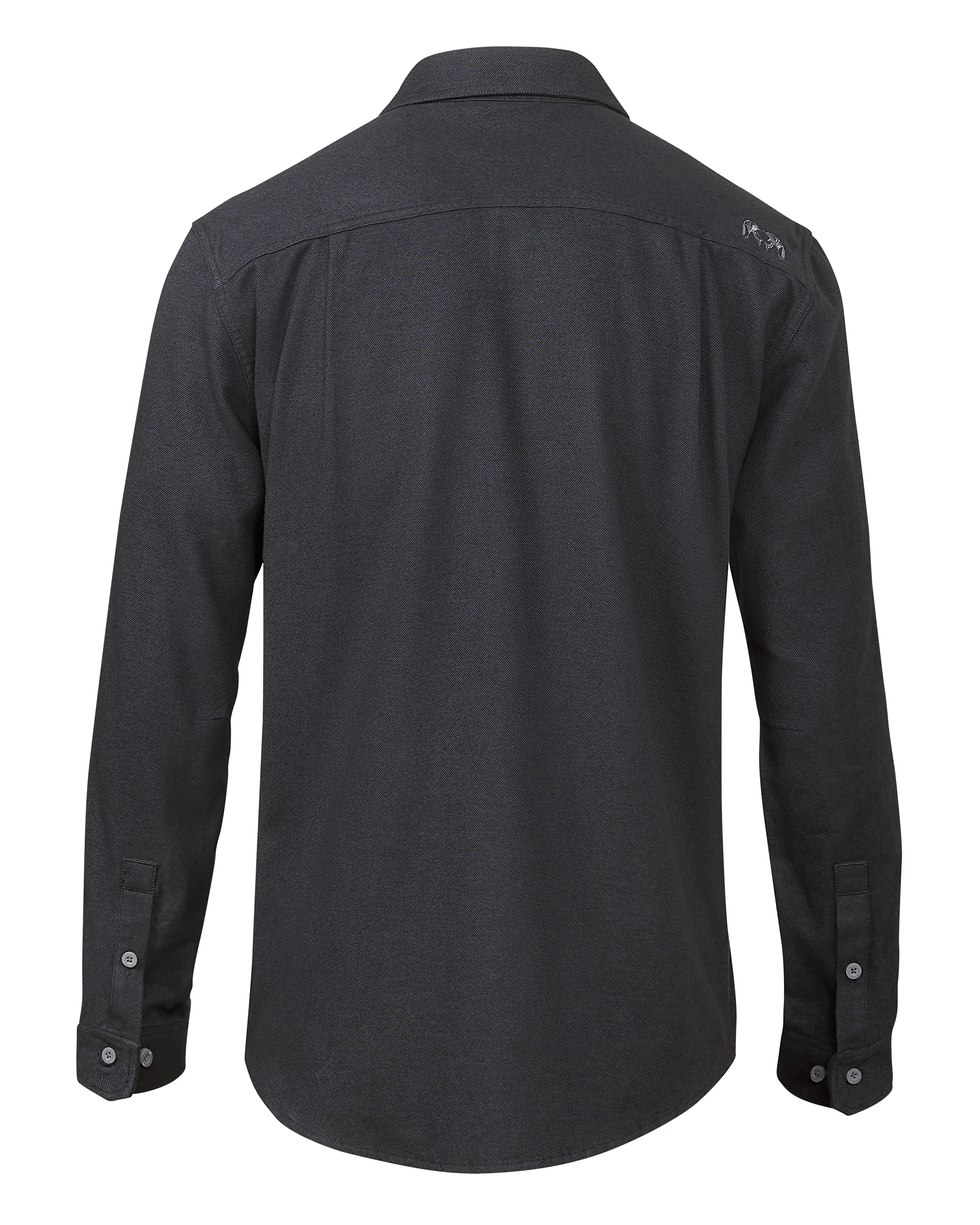 Alternative view of Field Flannel Shirt | Steel Blue