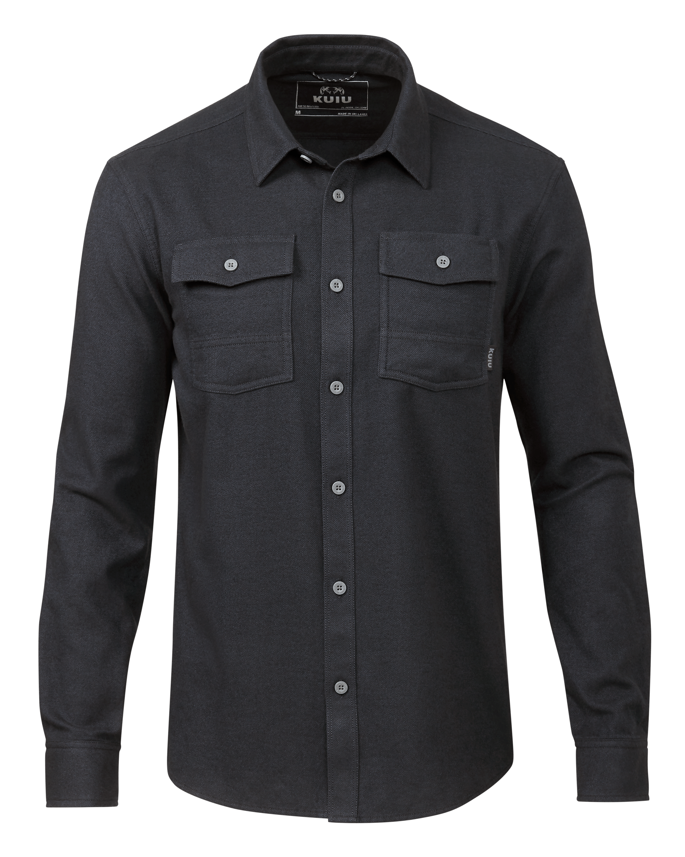 Field Flannel Shirt | Steel Blue