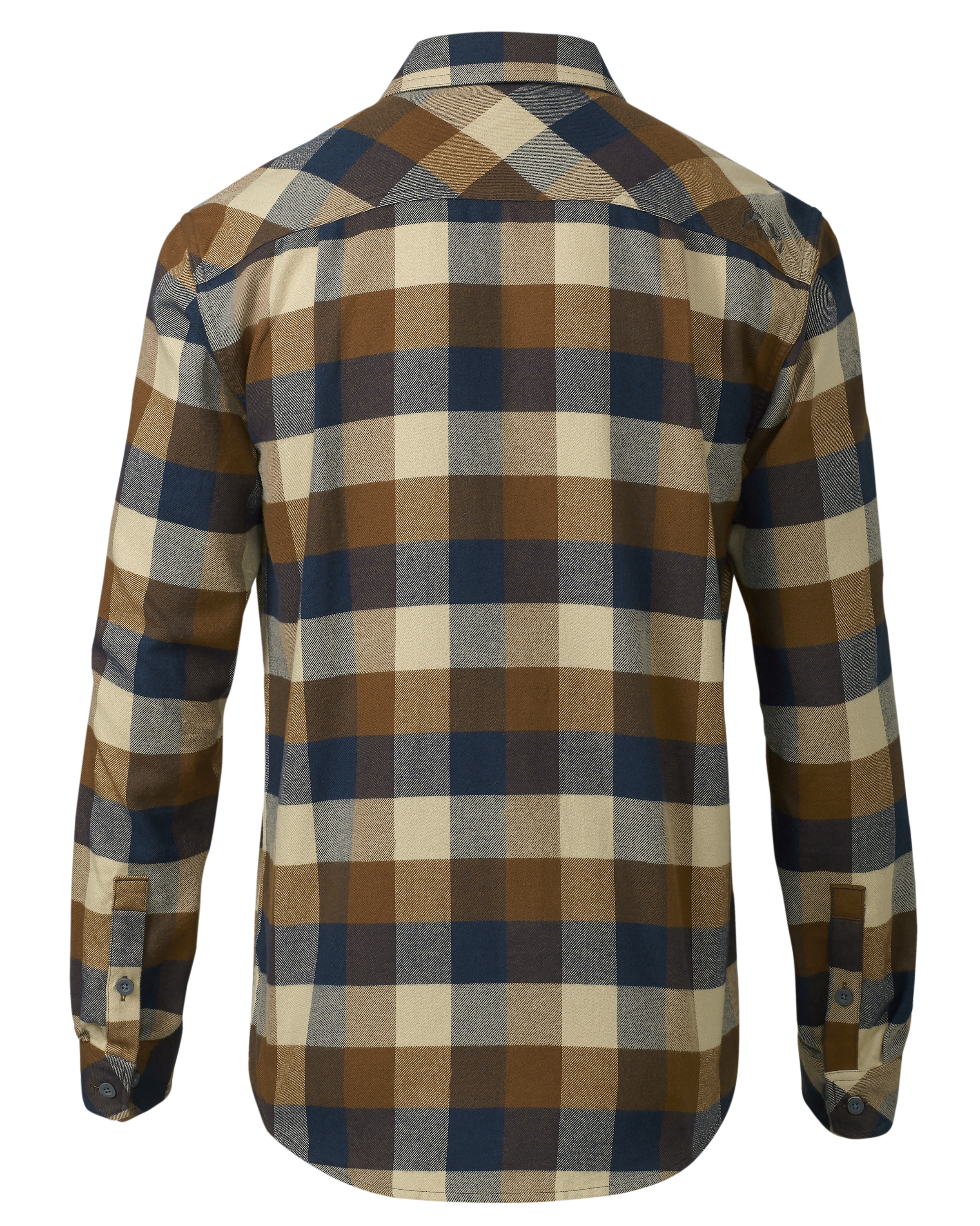 Alternative view of Field Flannel Shirt | Saddle Trio