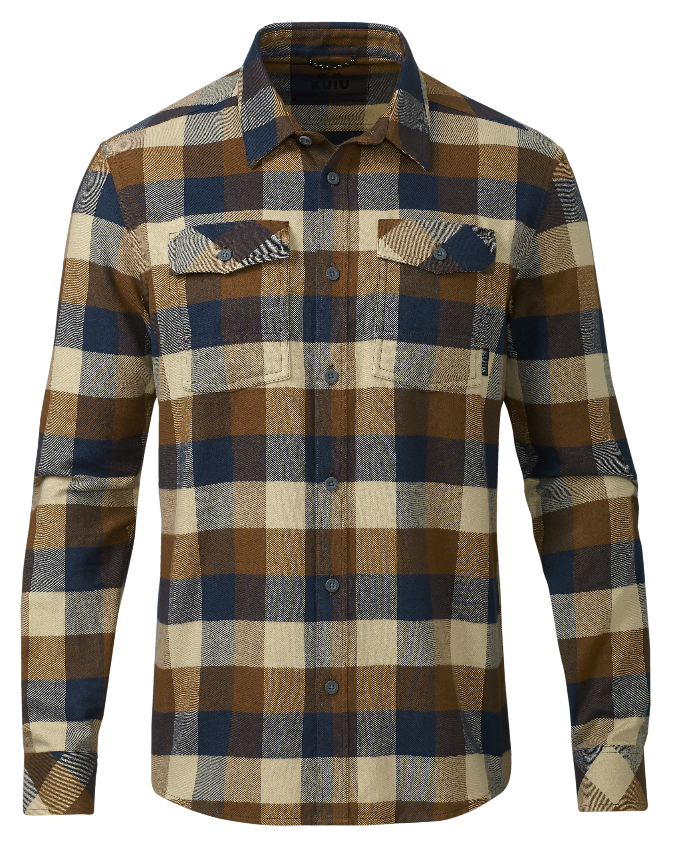 Field Flannel Shirt | Saddle Trio