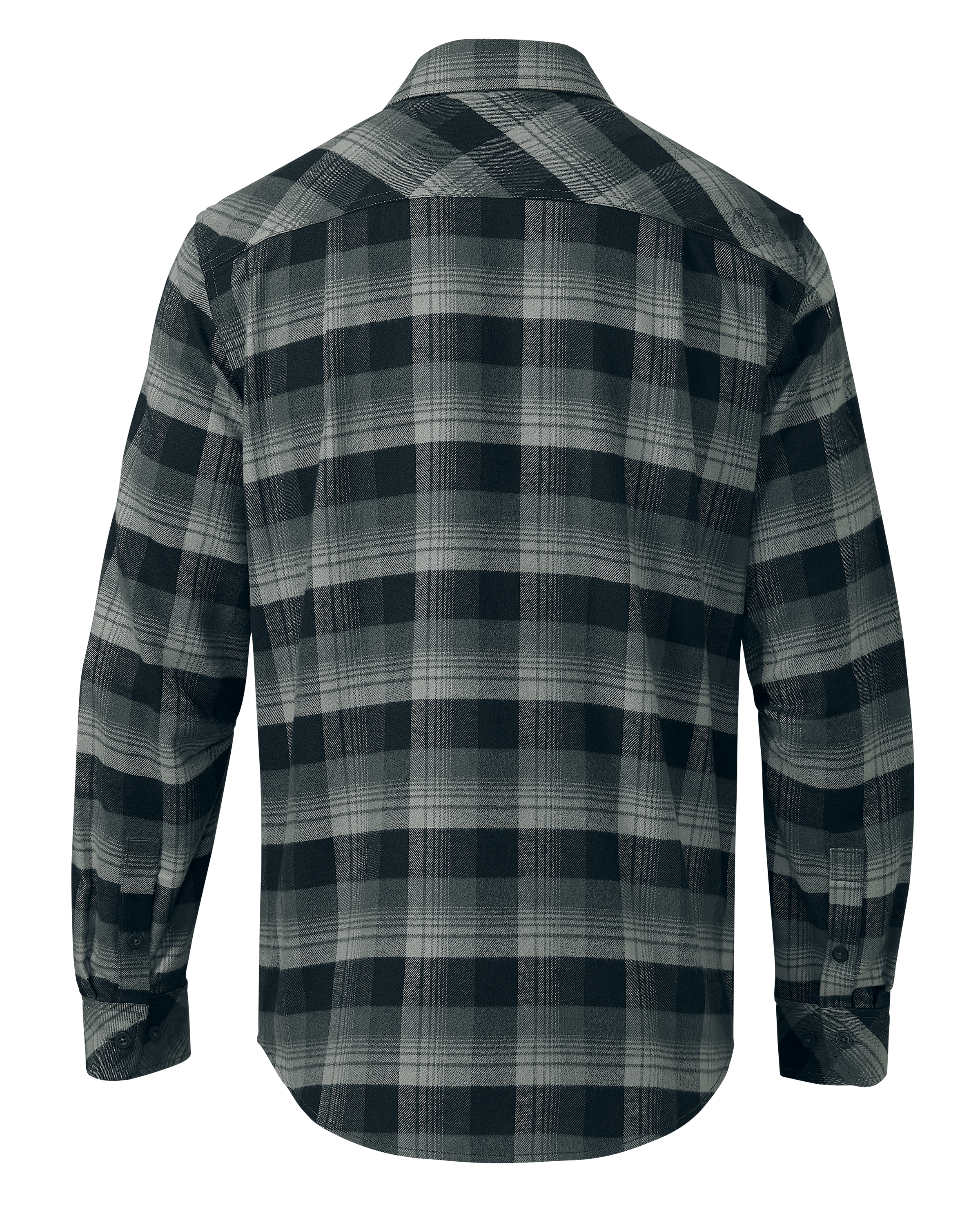 Alternative view of Field Flannel Shirt | Shadow Blockline
