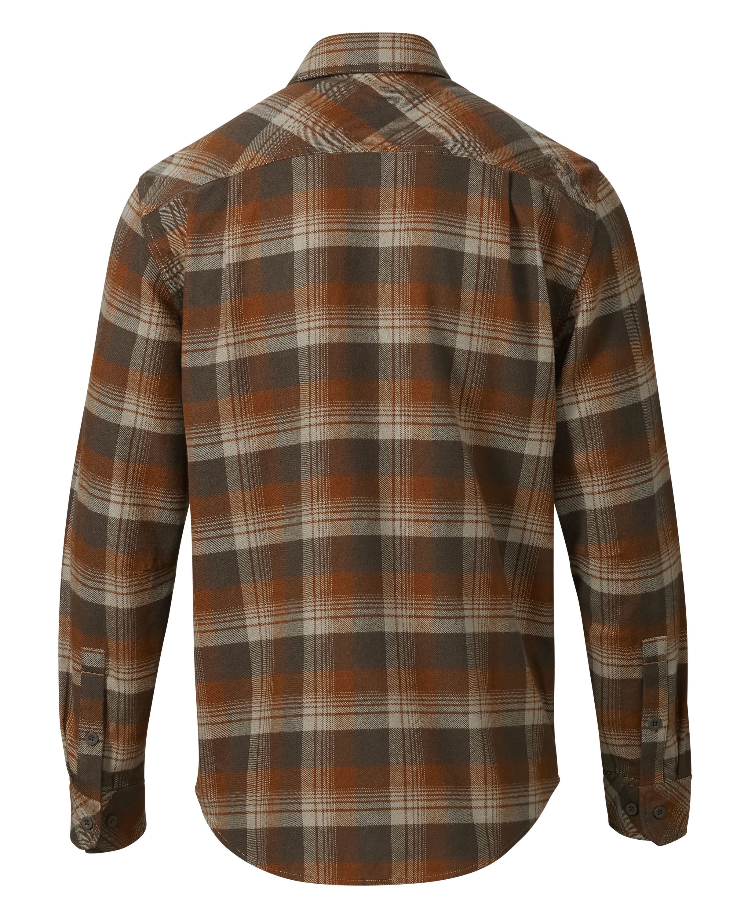 Alternative view of Field Flannel Shirt | Saddle Blockline