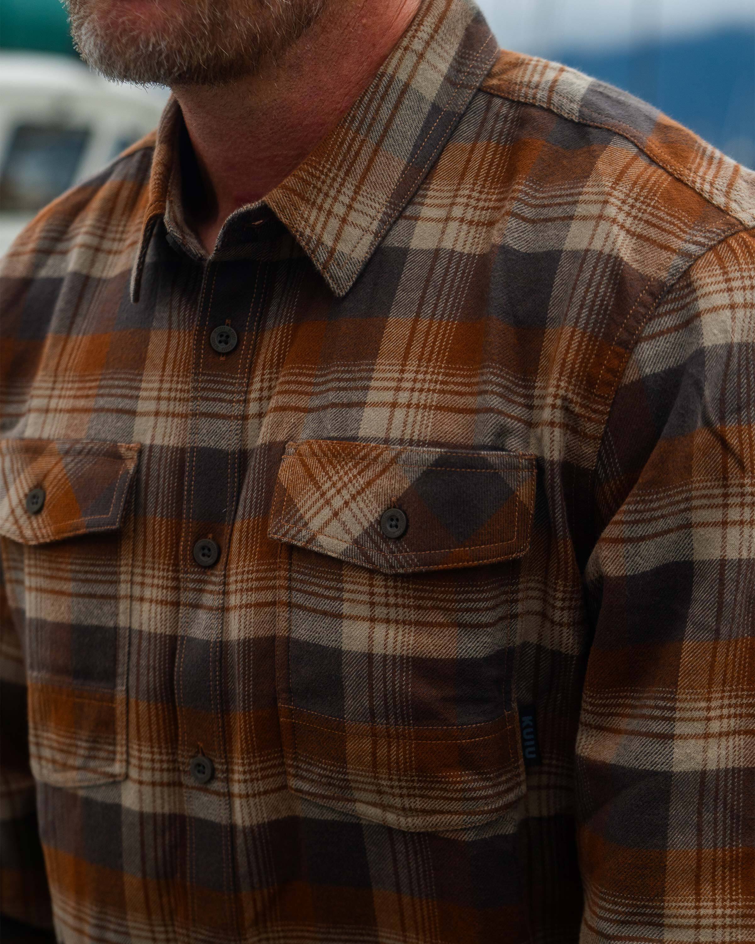 Field Flannel Shirt | Shadow Blockline - Image 4