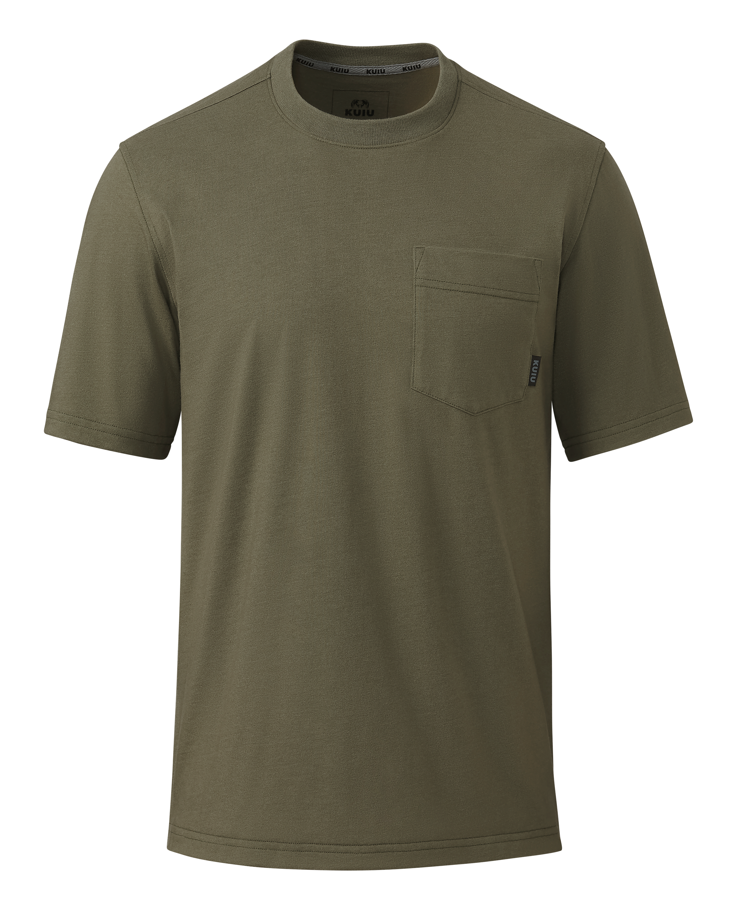 Workgrade SS Pocket Crew | Evergreen