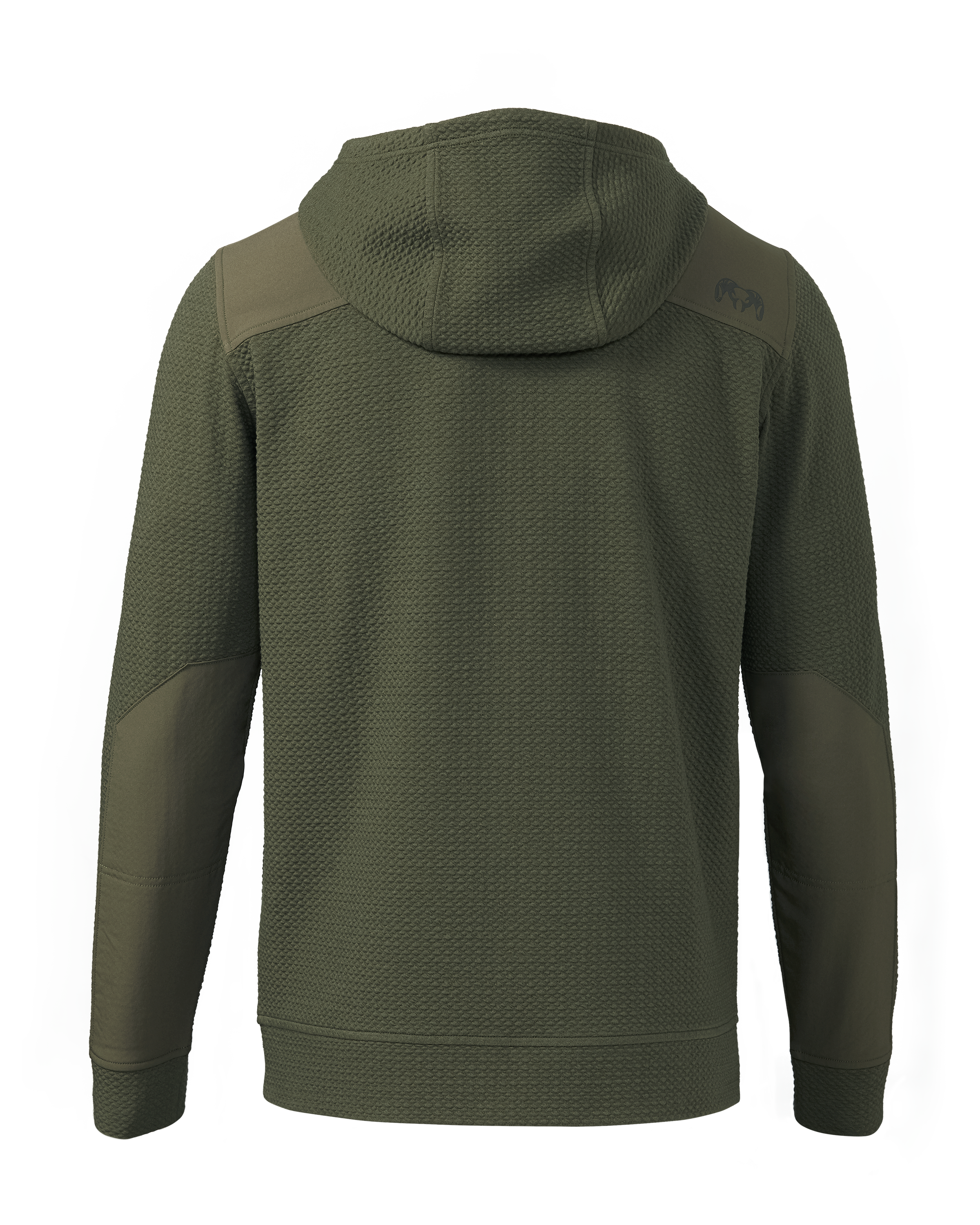 Alternative view of Solitude Knit Hoodie | Evergreen