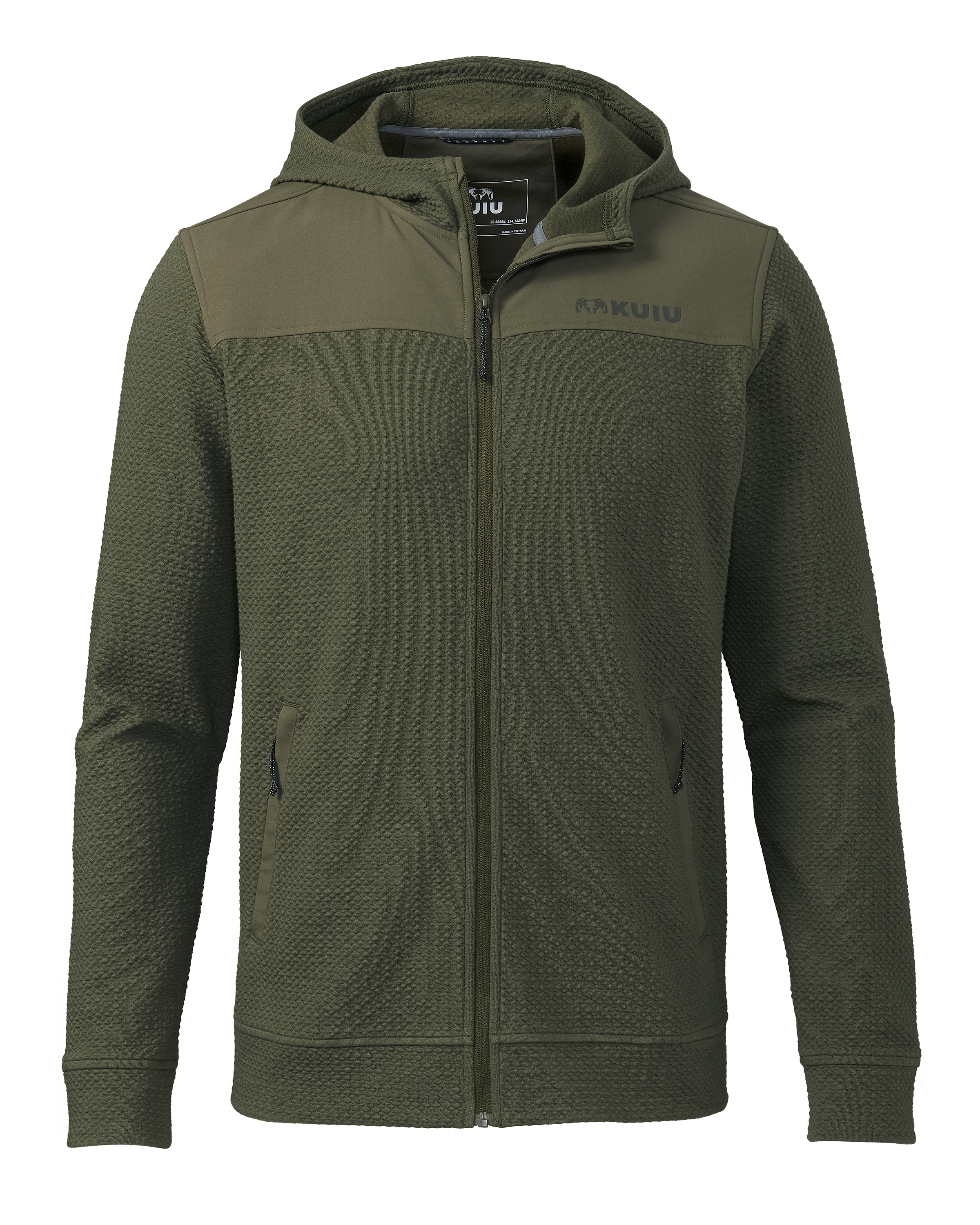 Solitude Knit Hoodie | Evergreen