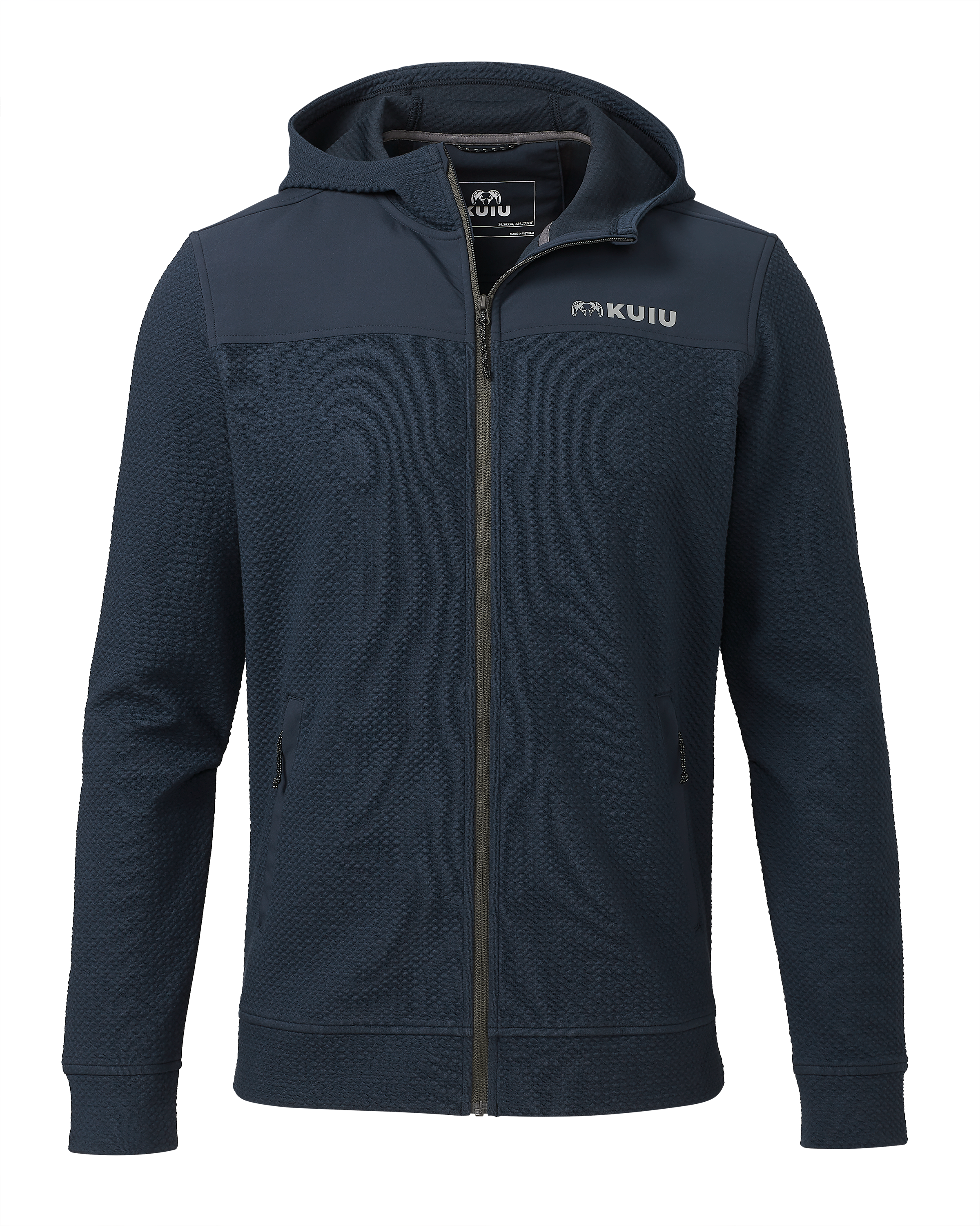 Solitude Knit Hoodie | Steel Blue