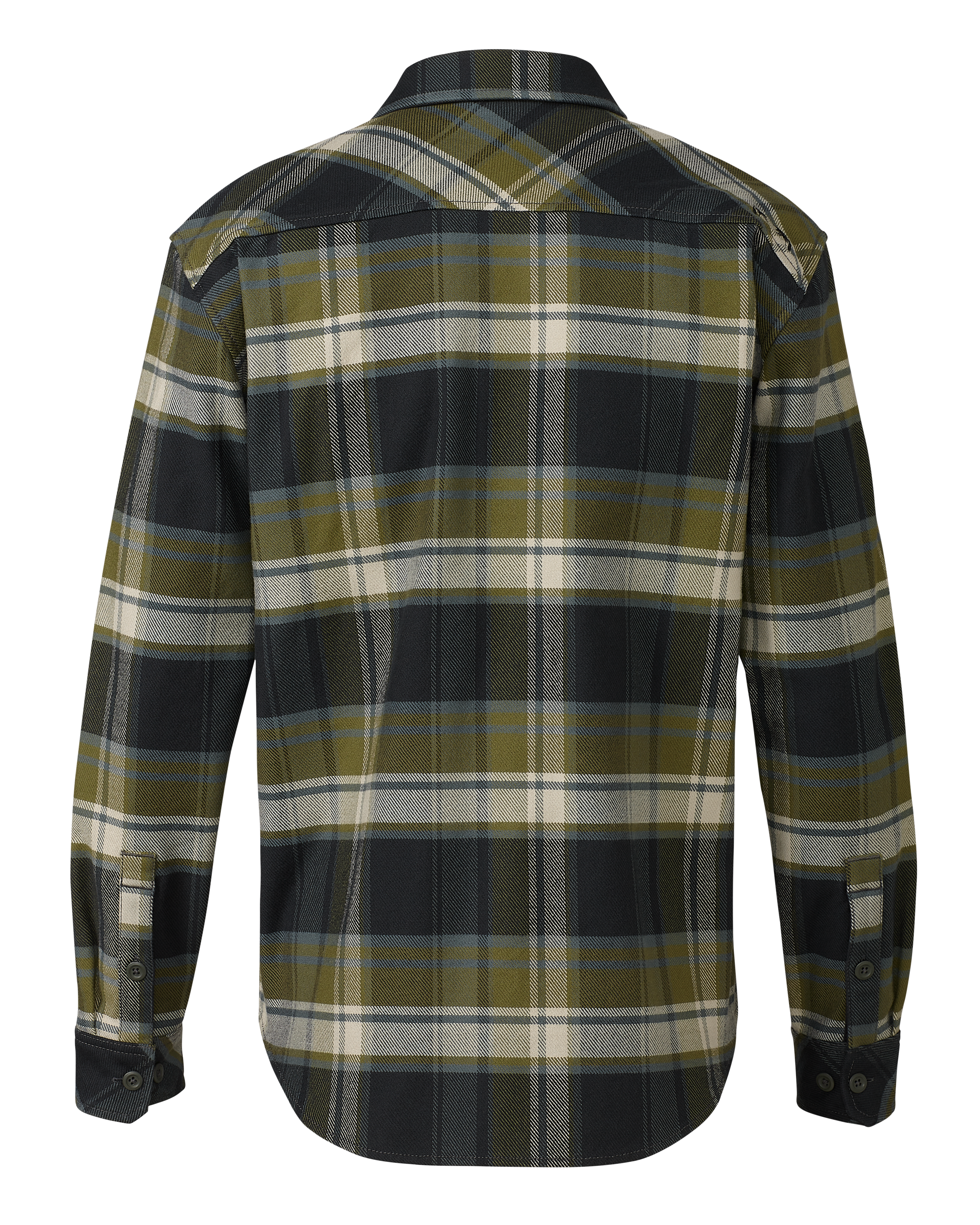 Alternative view of Flannel Heavyweight Shirt | Verde Check Plaid