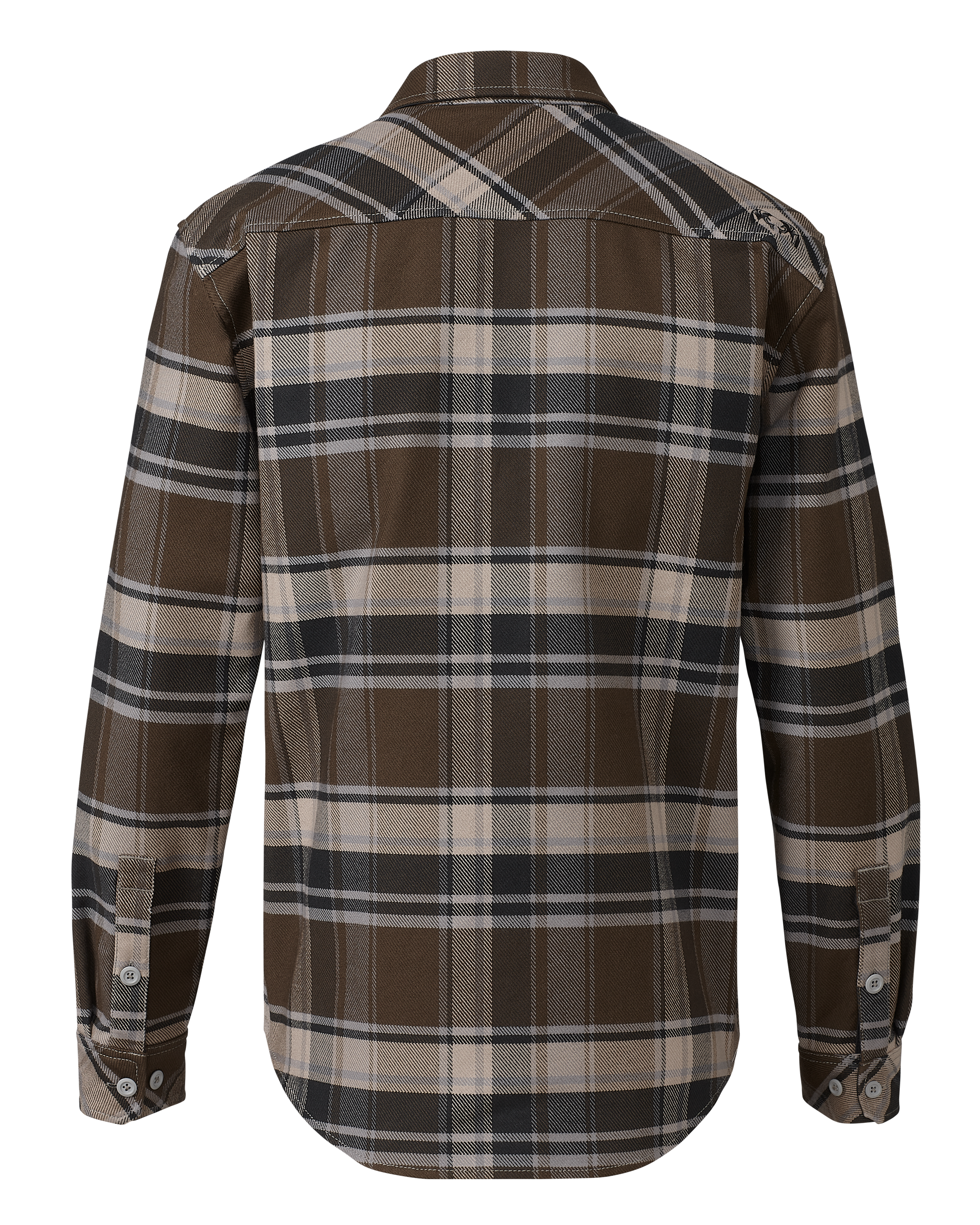 Alternative view of Flannel Heavyweight Shirt | Vias Check Plaid