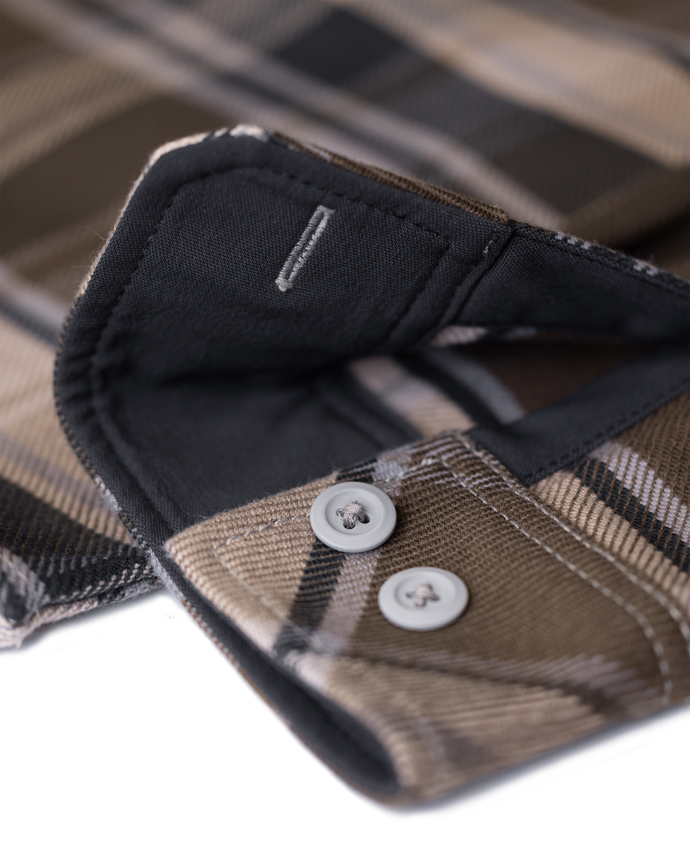 Flannel Heavyweight Shirt | Vias Check Plaid - Image 6